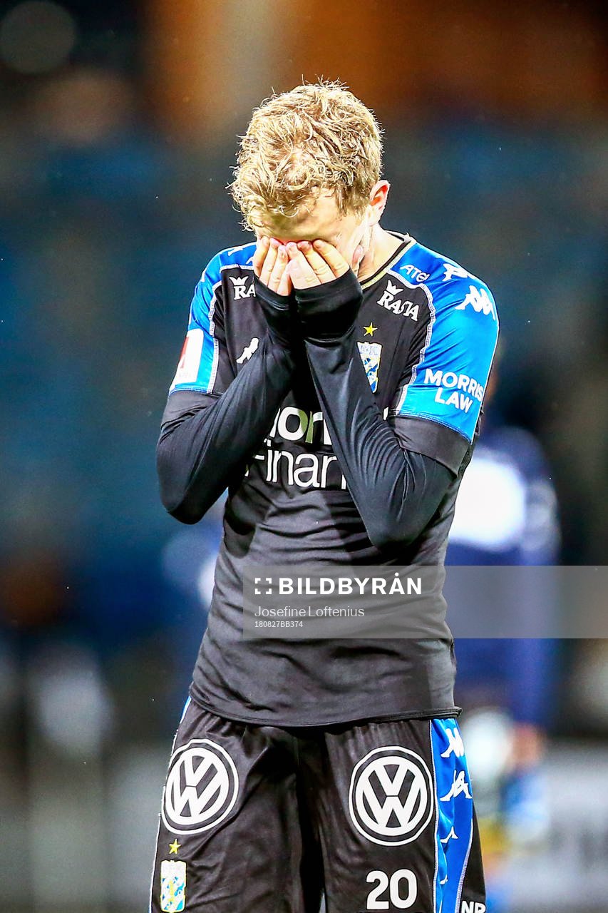 IFK Göteborgs Victor Wernersson deppar