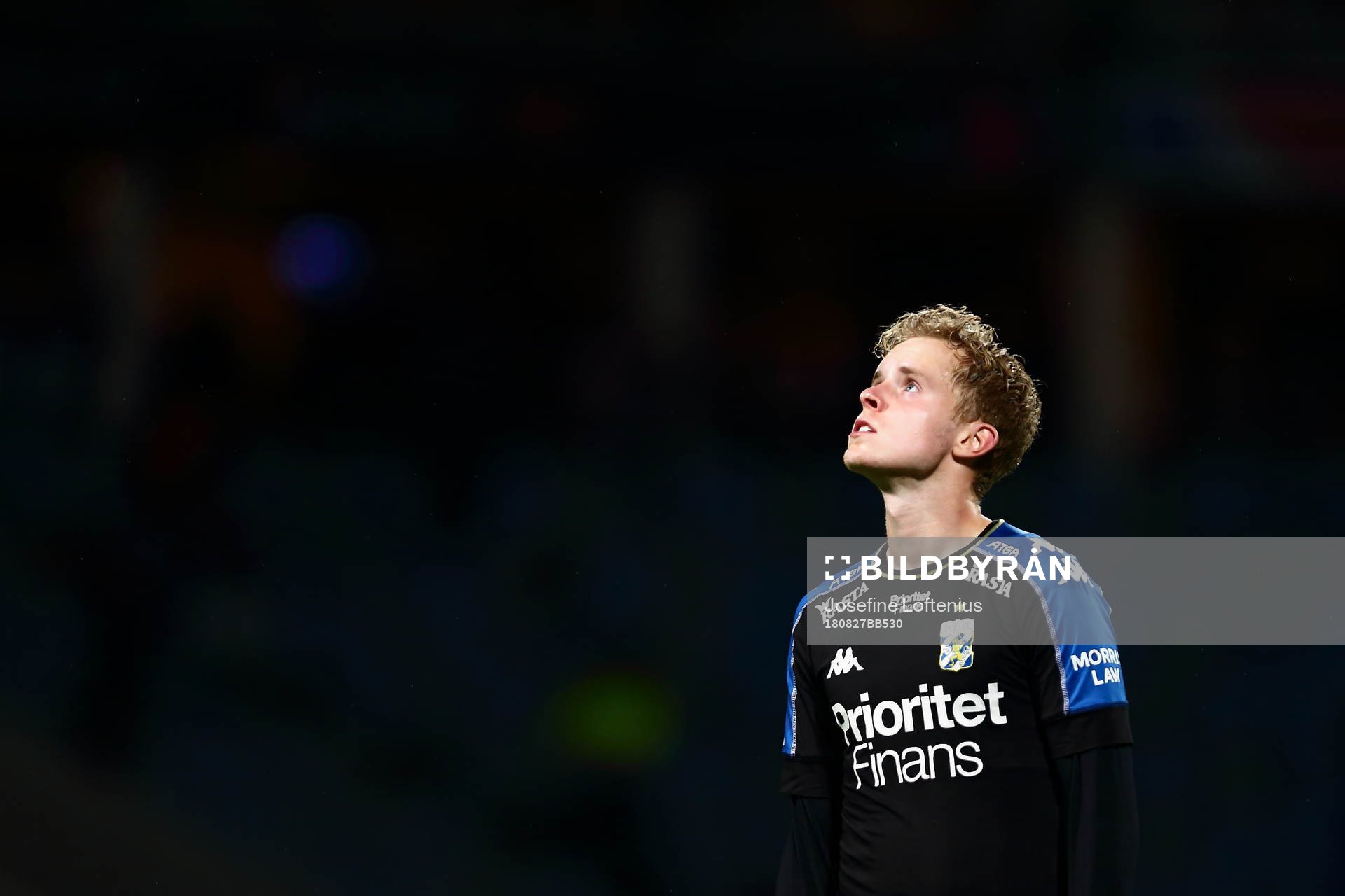 IFK Göteborgs Victor Wernersson deppar
