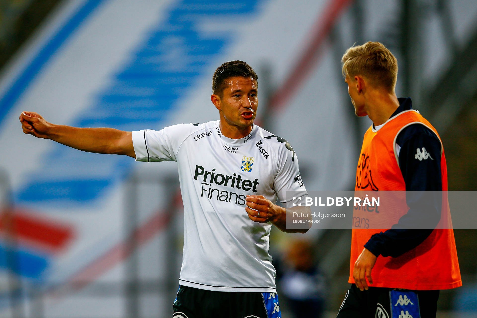 IFK Göteborgs David Boo Wiklander och Carl Starfelt