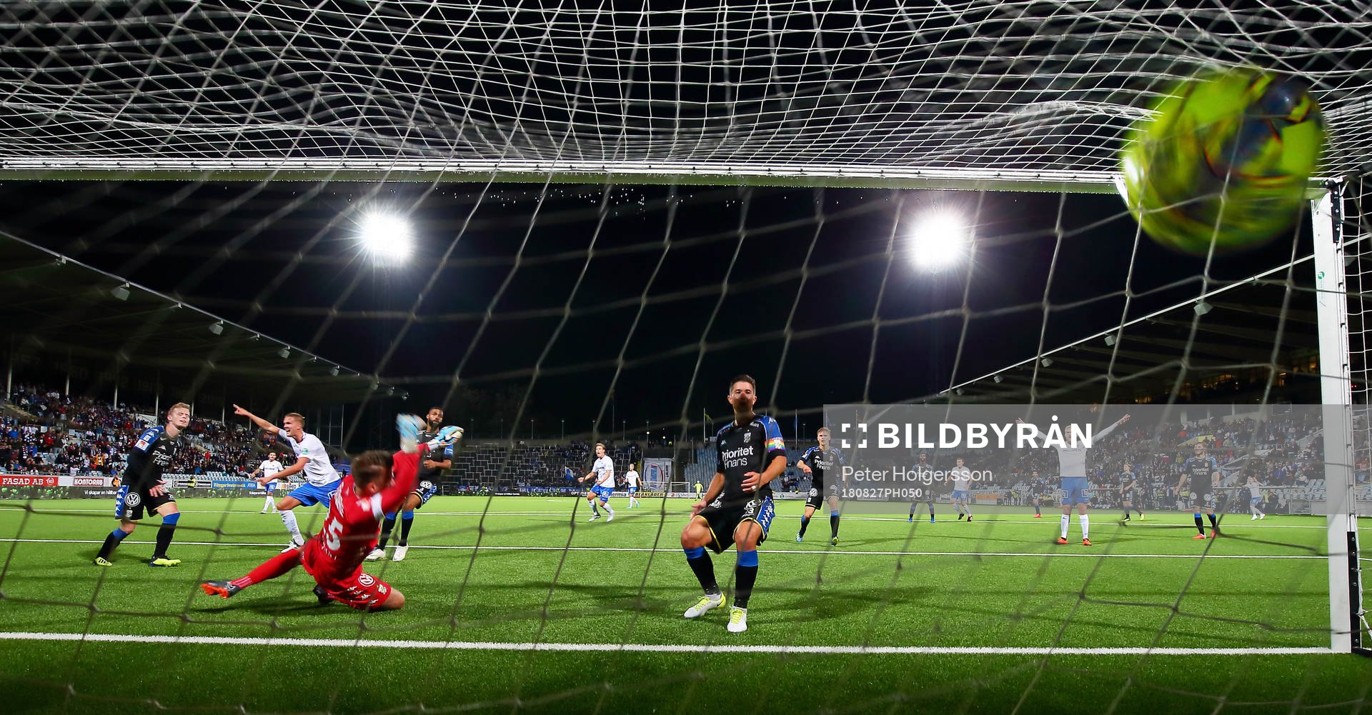 Mål 2-1 av Norrköpings Kasper Larsen