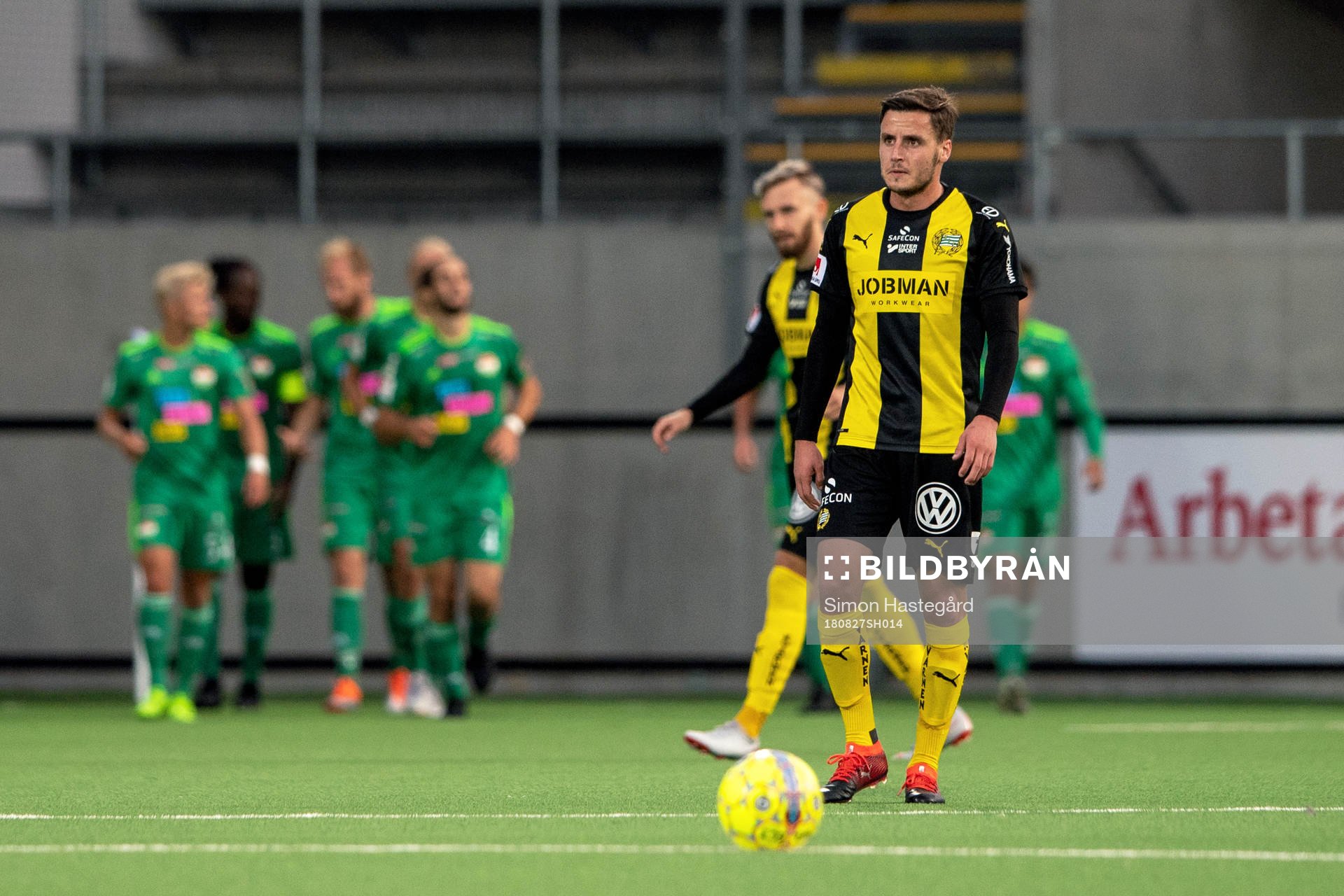 Hammarbys Jeppe Andersen deppar