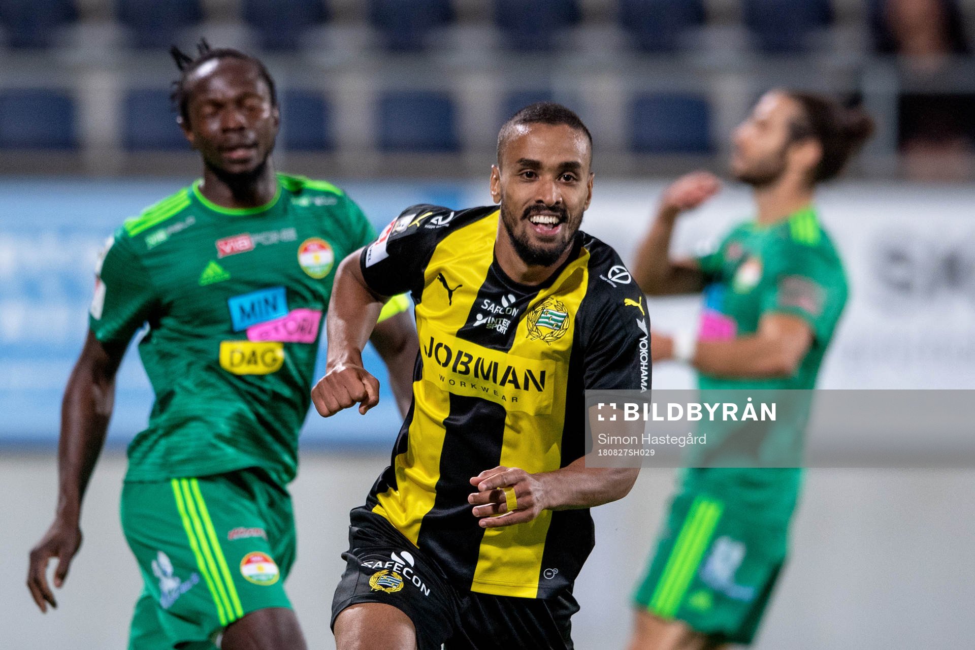 Hammarbys Junes Barny jublar