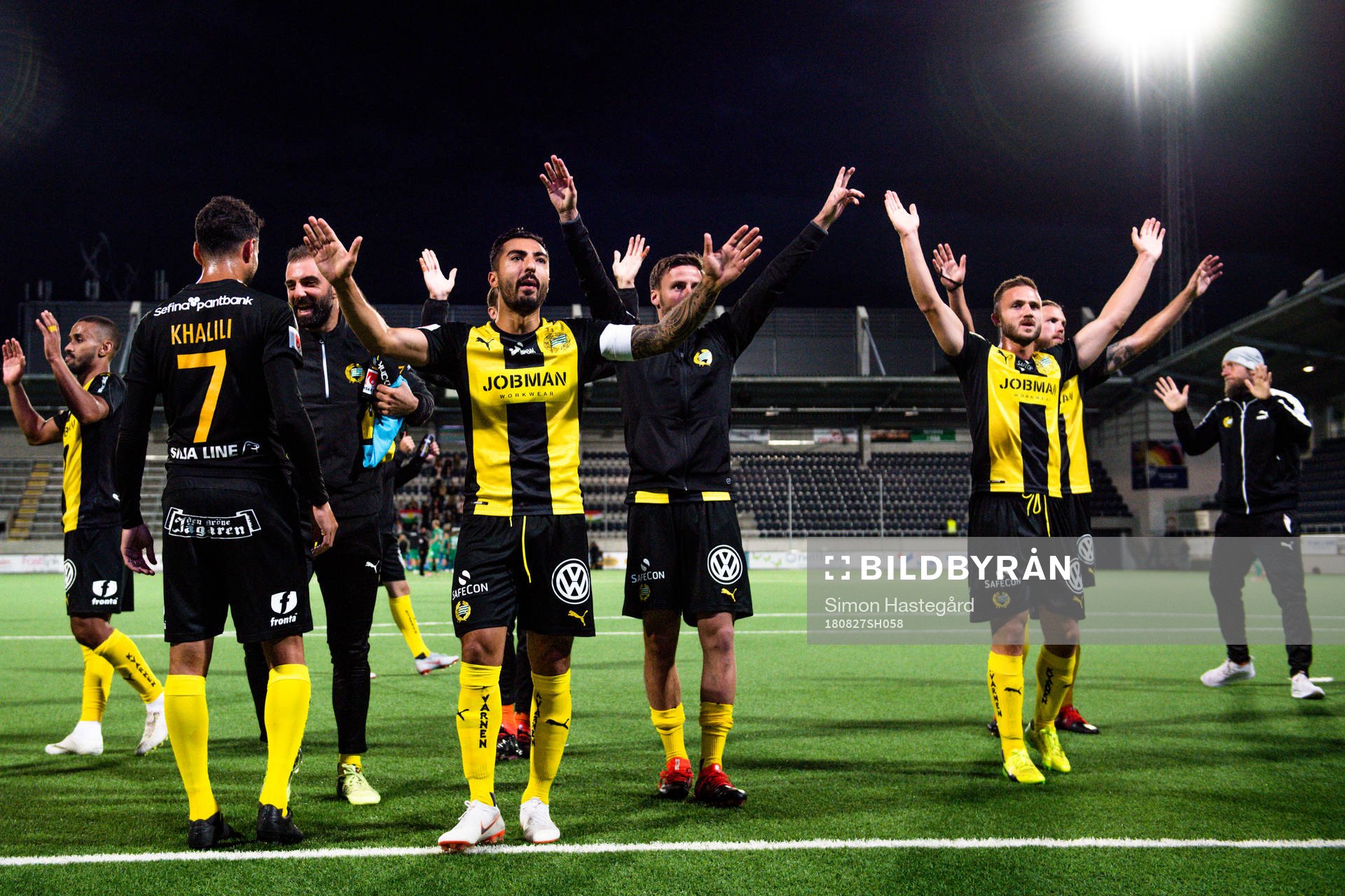 Hammarbys Jiloan Hamad  jublar
