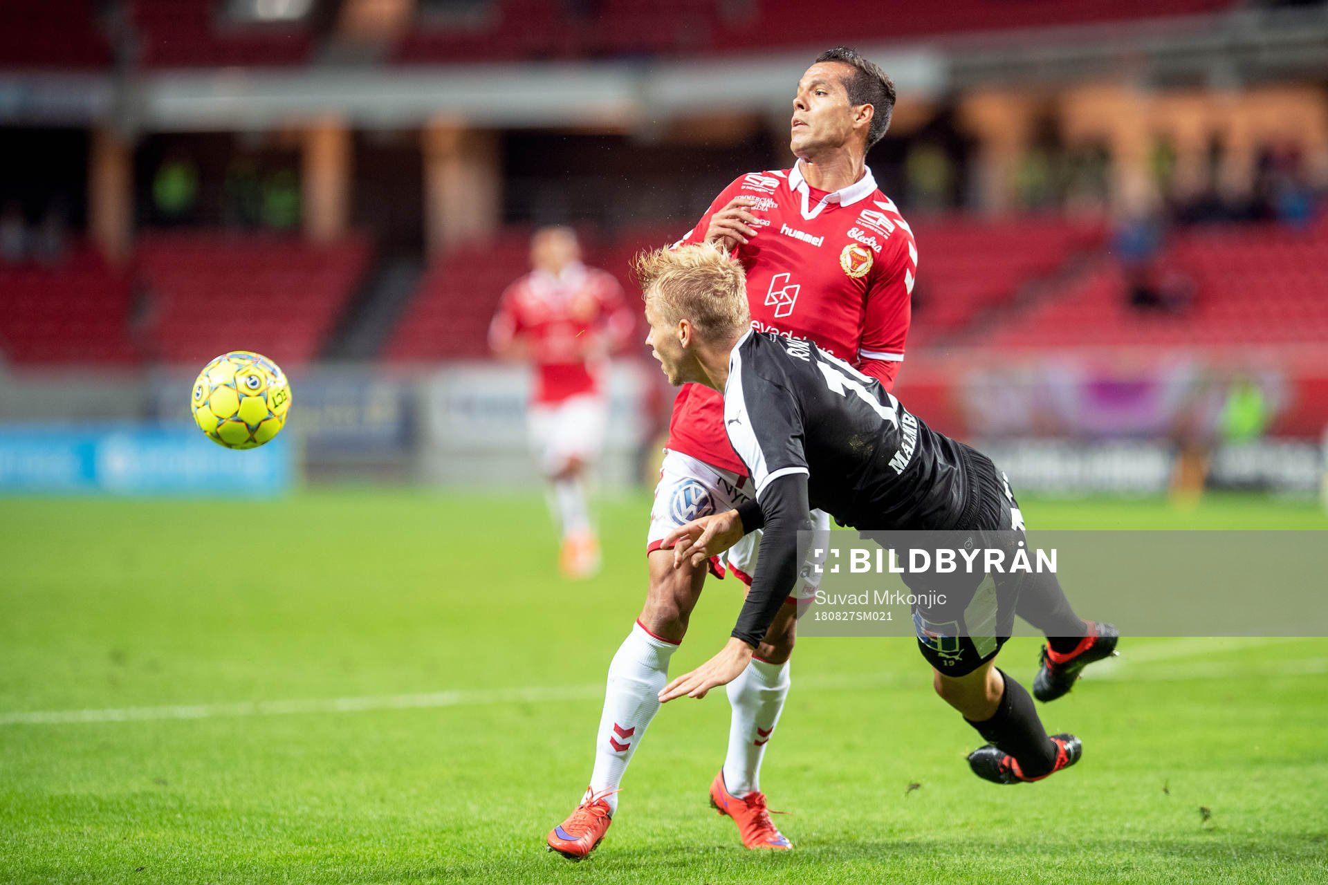 Kalmars Hiago Ramiro och Örebros Sebastian Ring