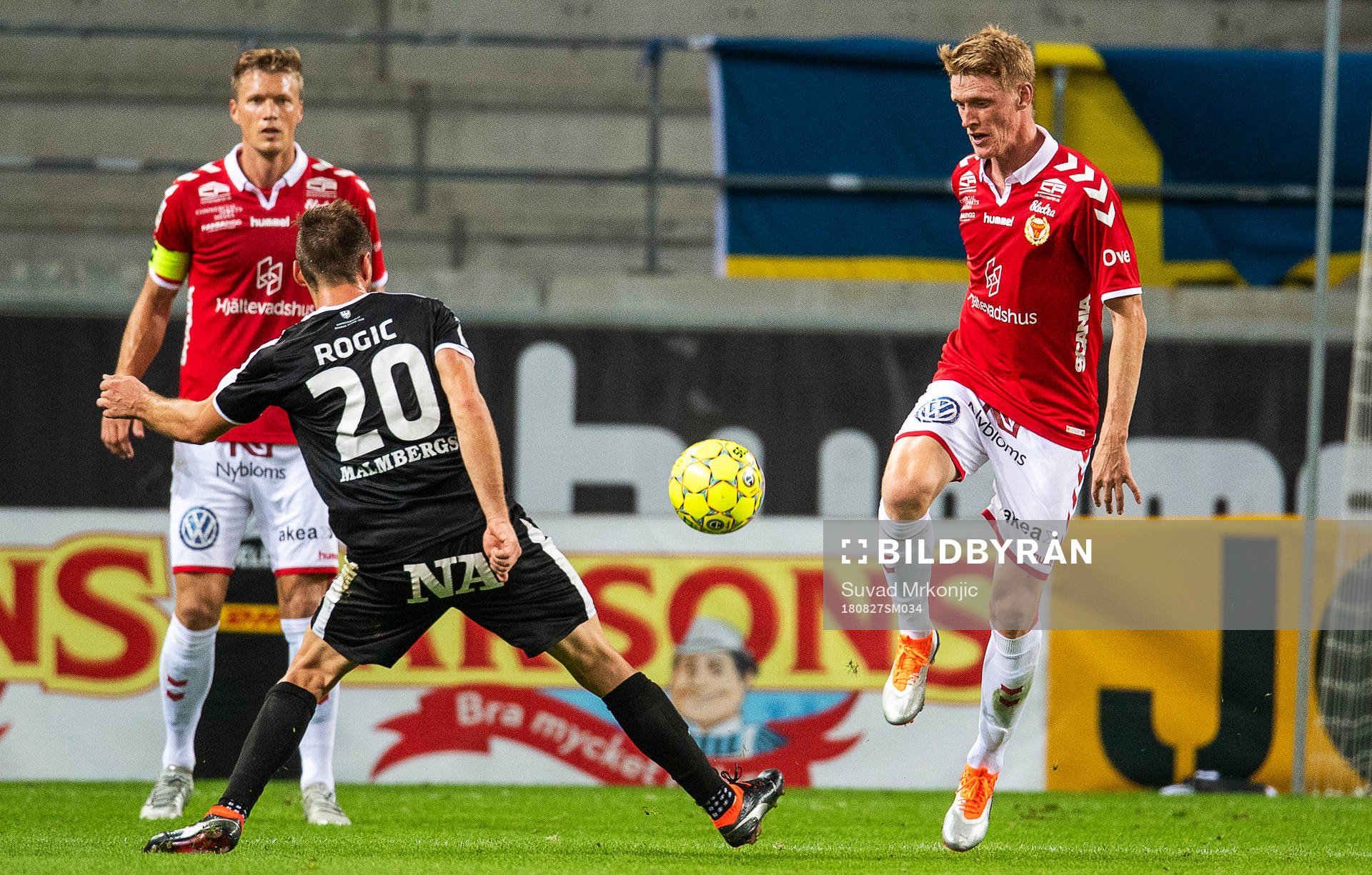 Kalmars Rasmus Elm och Örebros Filip Rogic