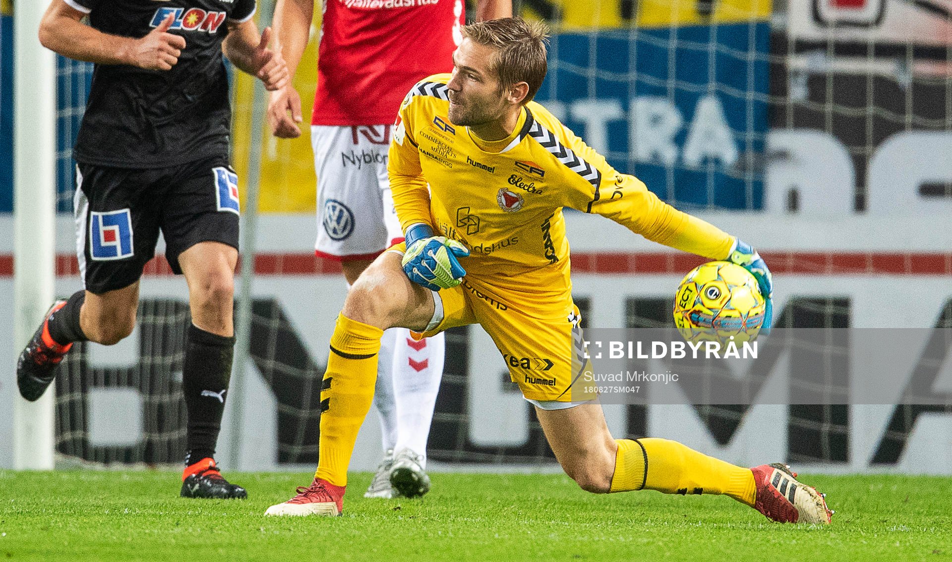 Kalmars målvakt Lucas Hägg-Johansson