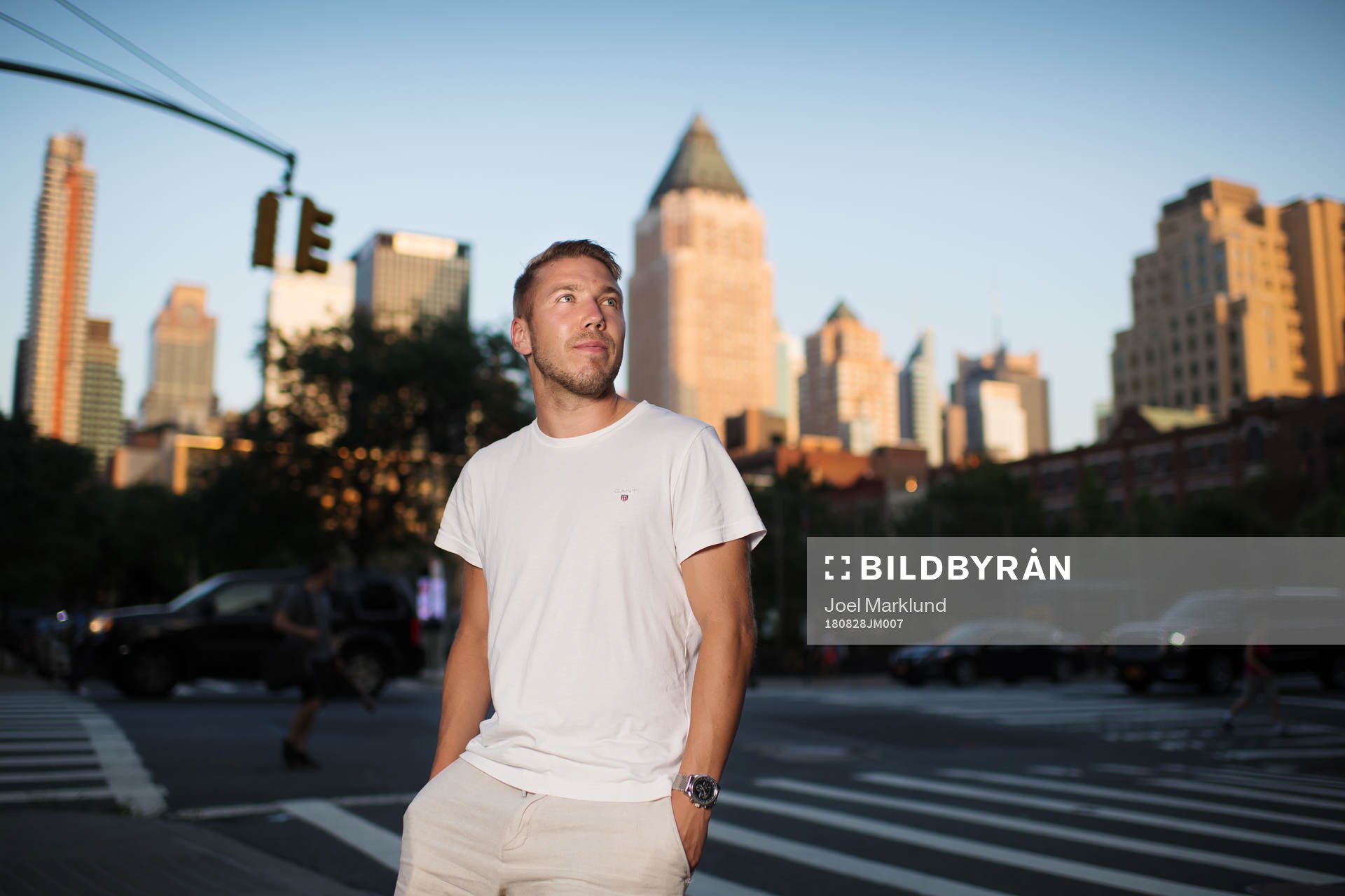 Anton Tinnerholm, player in the MLS football team New York