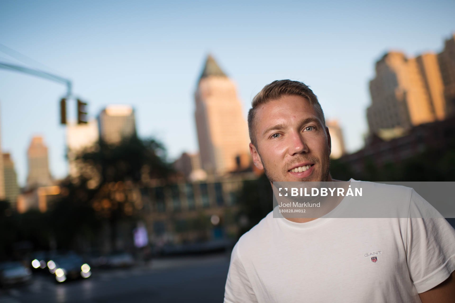 Anton Tinnerholm, player in the MLS football team New York