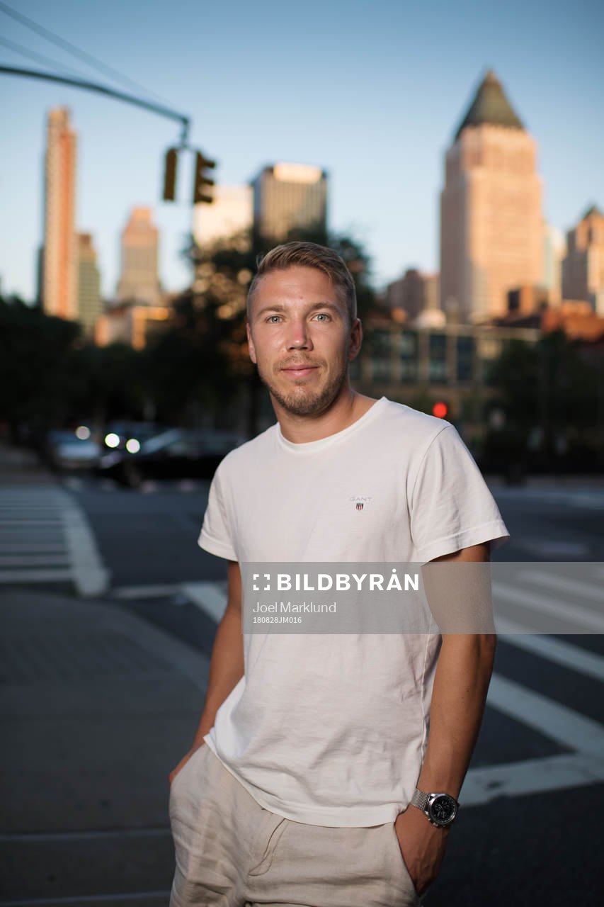 Anton Tinnerholm, player in the MLS football team New York