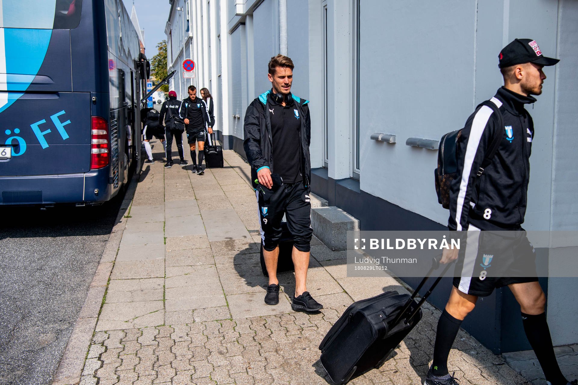 Markus Rosenberg and Arnór Ingvi Traustason of Malmö FF