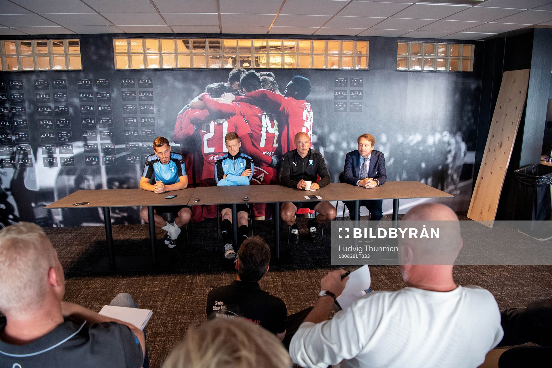 Markus Rosenberg, Anders Christiansen head coach Uwe