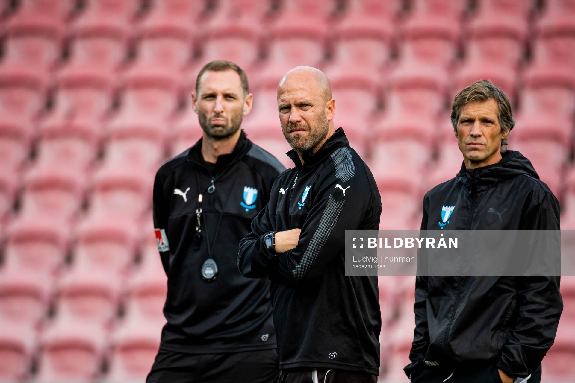 Assistant coach Andreas Georgson, assistant coach Olof