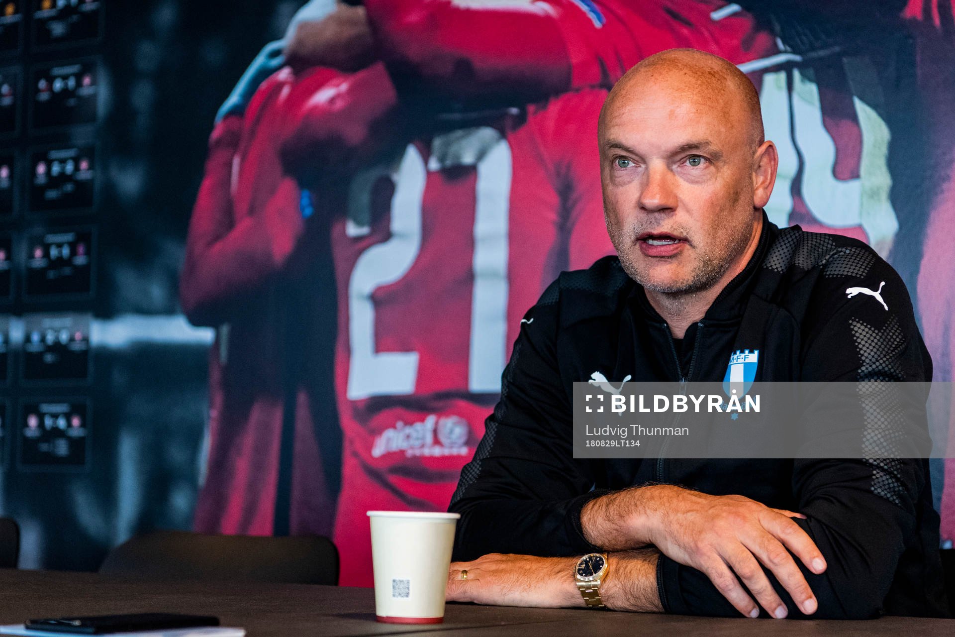 Head coach Uwe Rösler of Malmö FF
