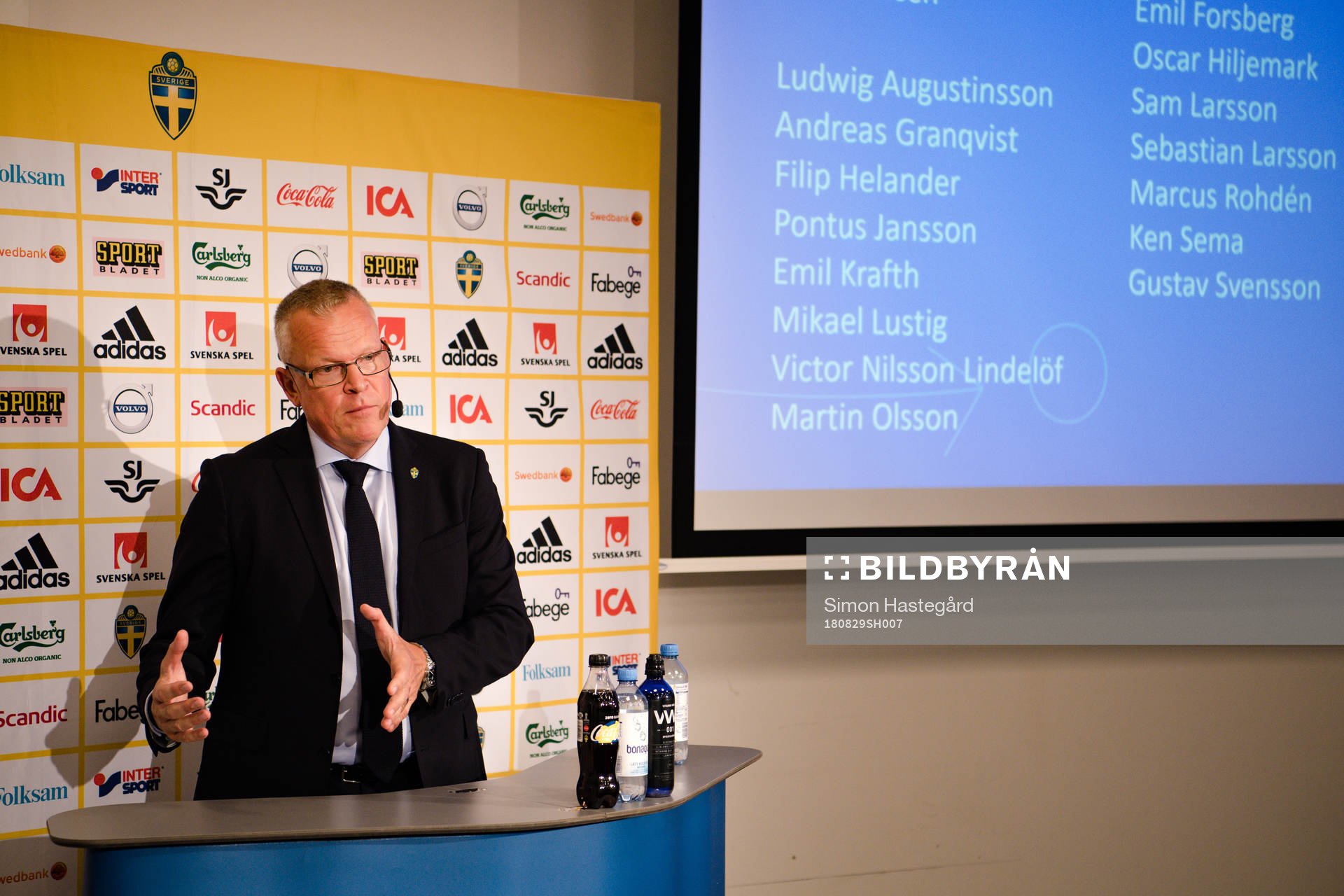 Sveriges förbundskapten Janne Andersson