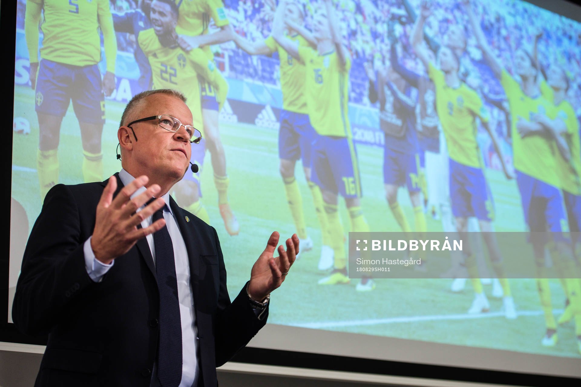 Sveriges förbundskapten Janne Andersson