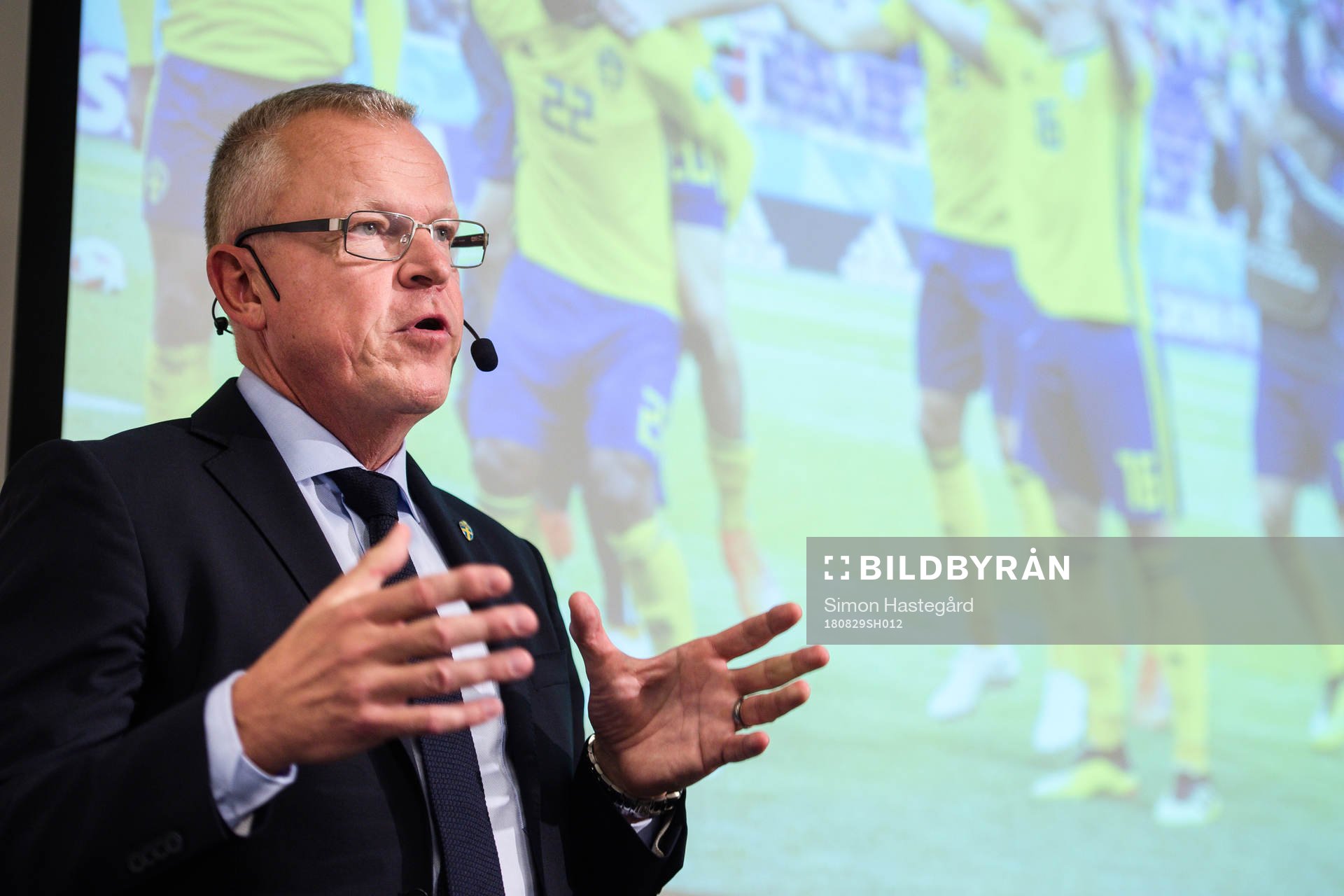 Sveriges förbundskapten Janne Andersson