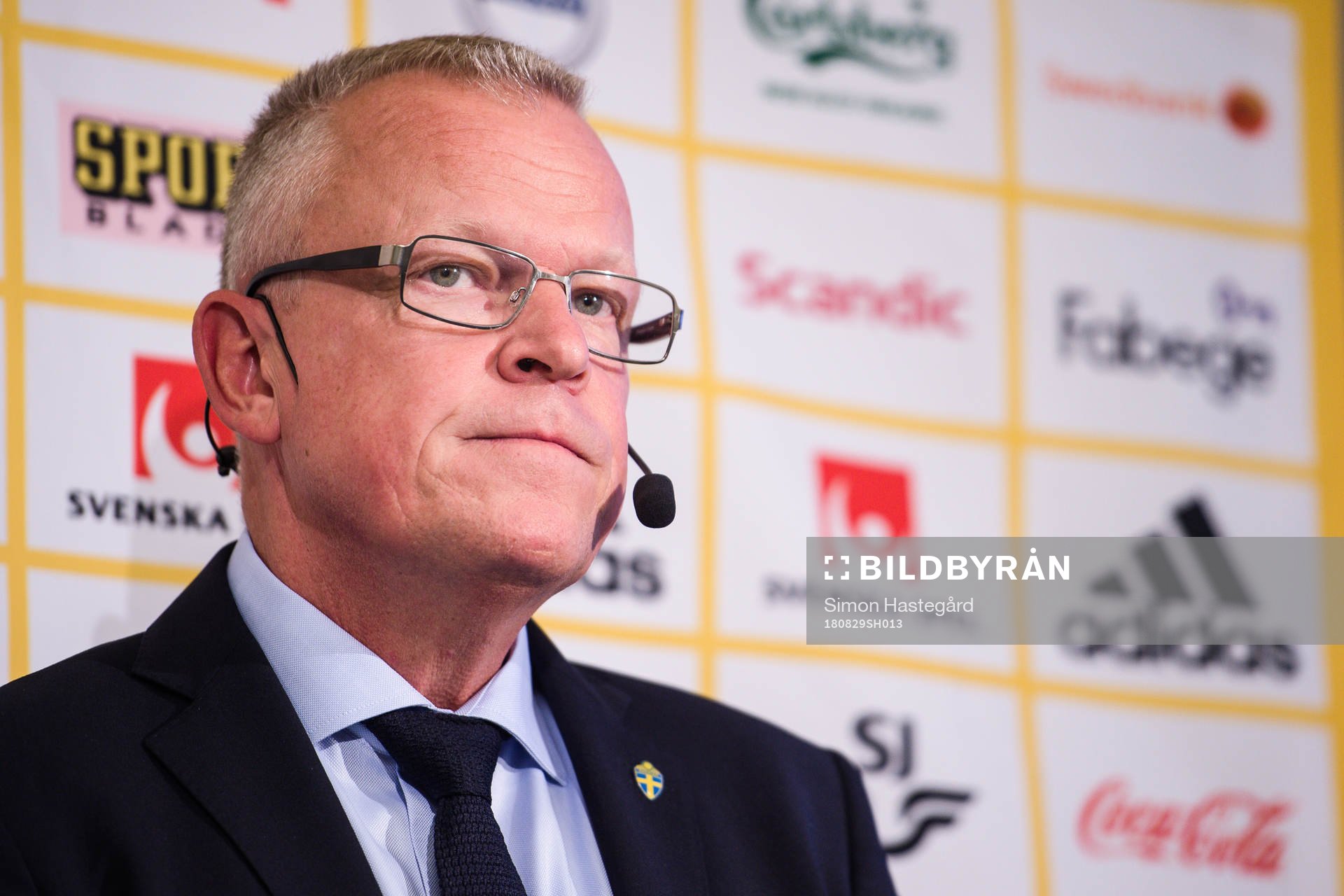 Sveriges förbundskapten Janne Andersson