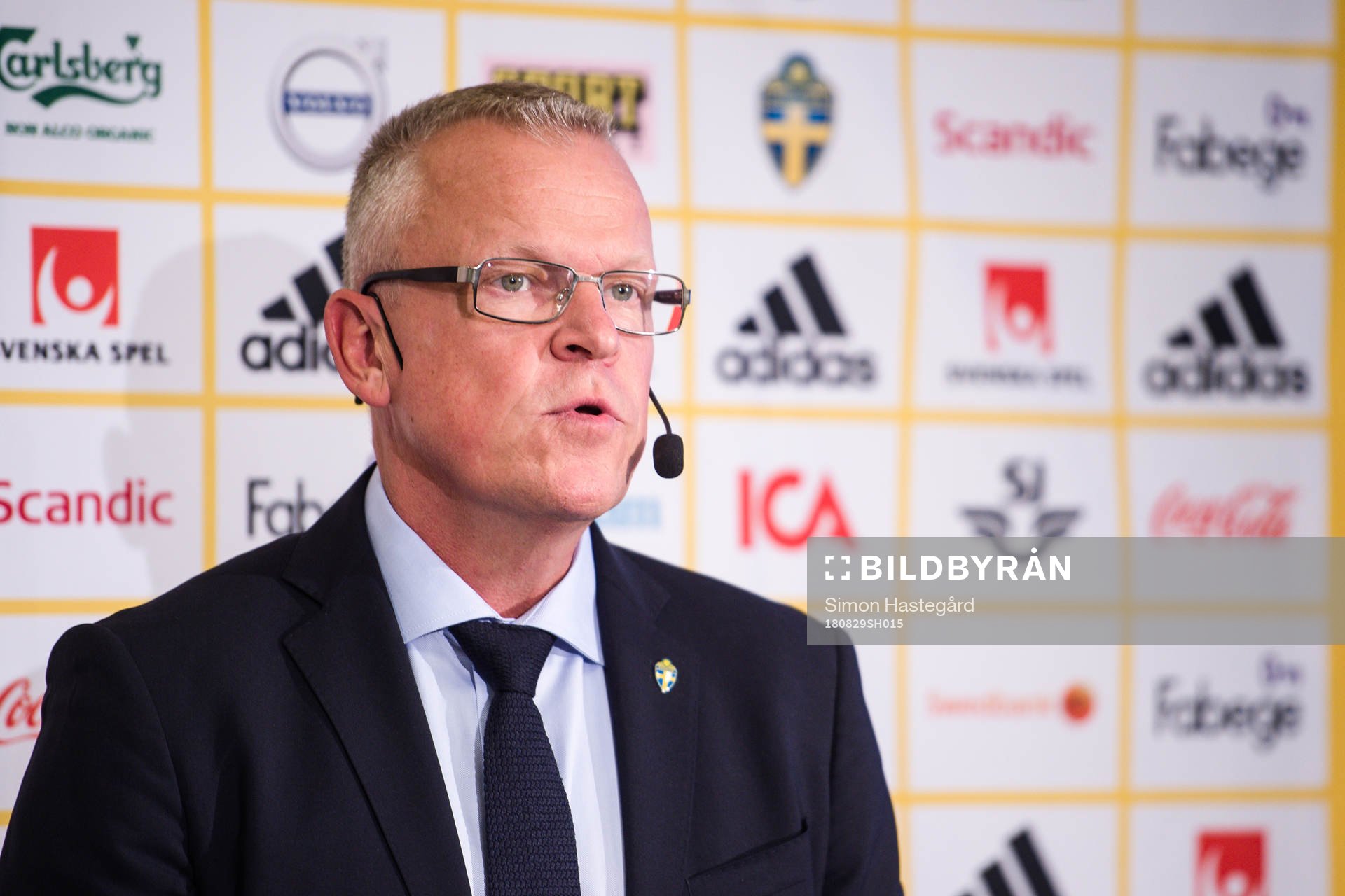 Sveriges förbundskapten Janne Andersson