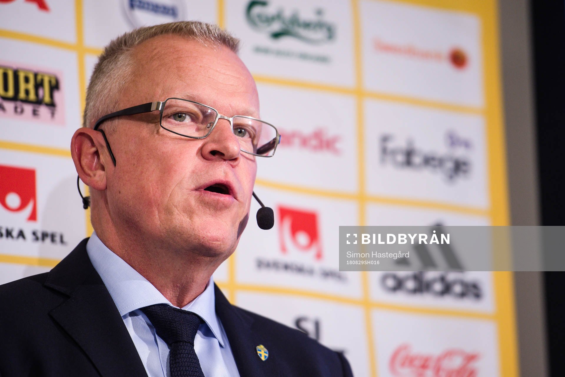 Sveriges förbundskapten Janne Andersson