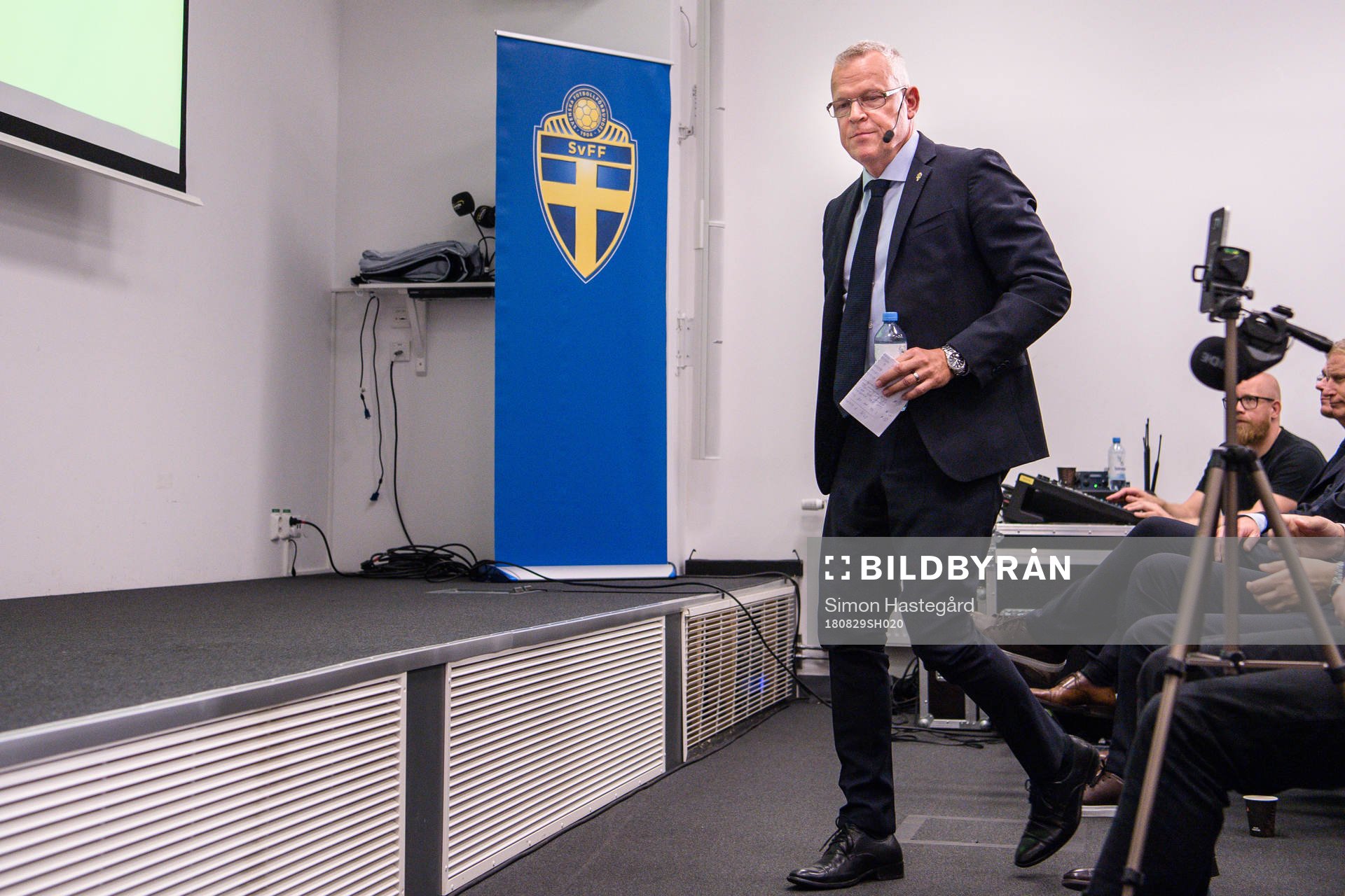 Sveriges förbundskapten Janne Andersson