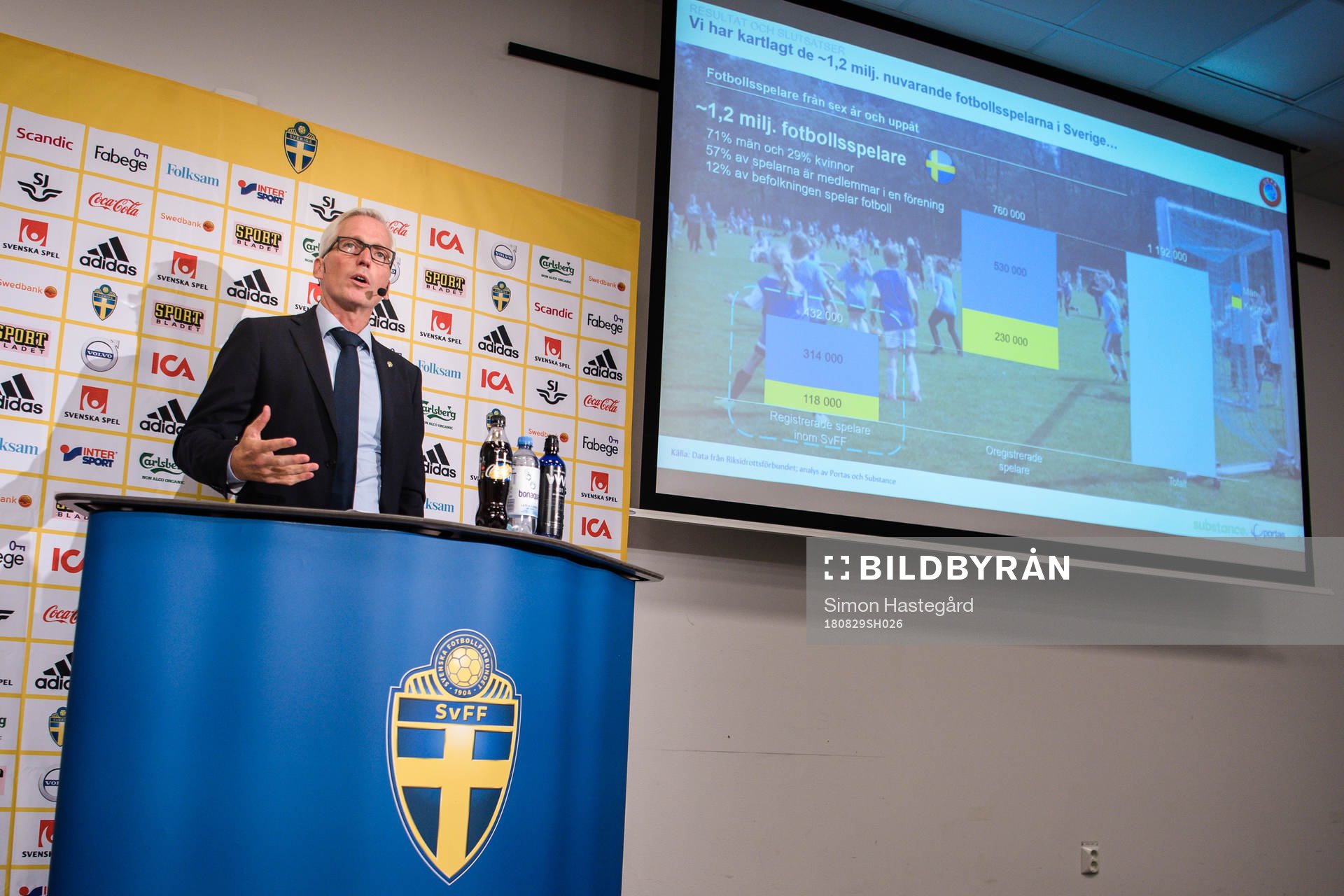 Svenska fotbollsförbundets generalsekreterare Håkan