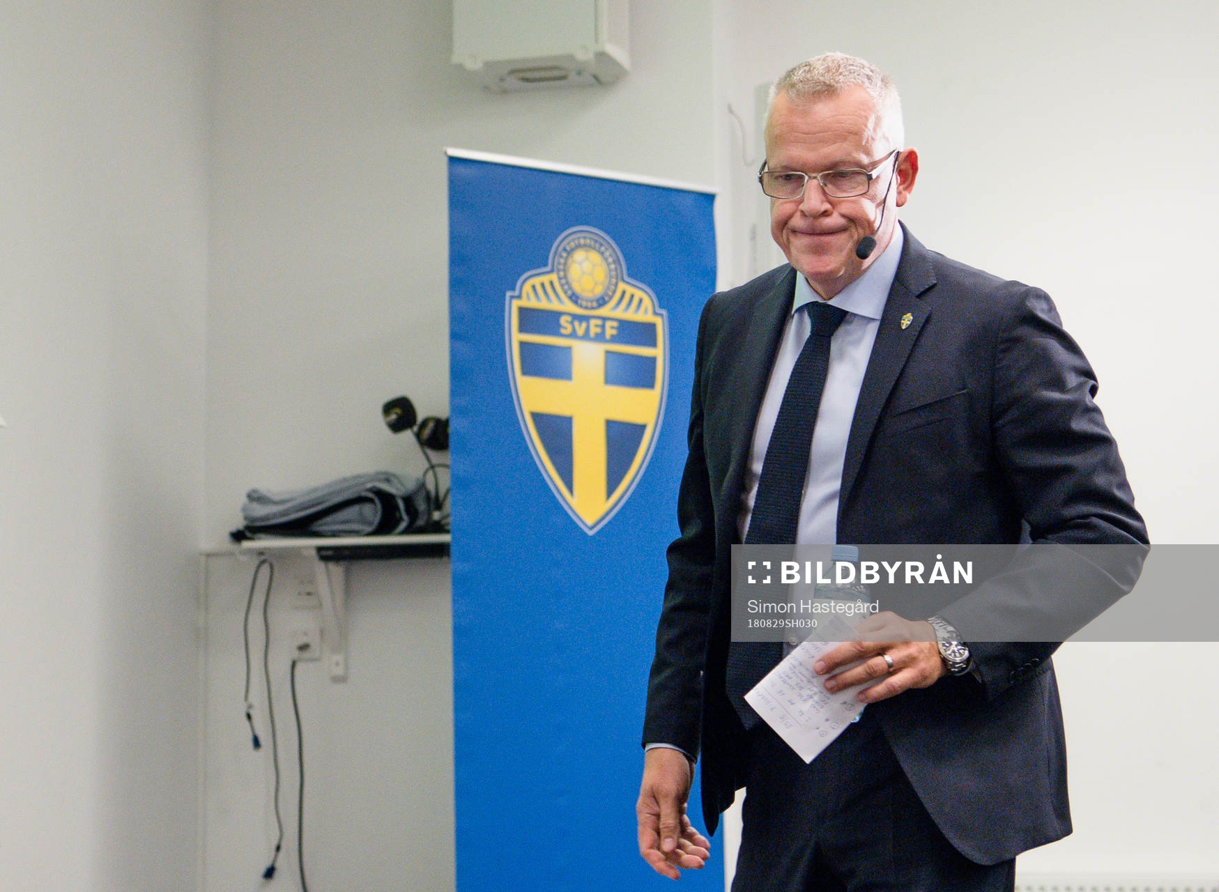 Sveriges förbundskapten Janne Andersson