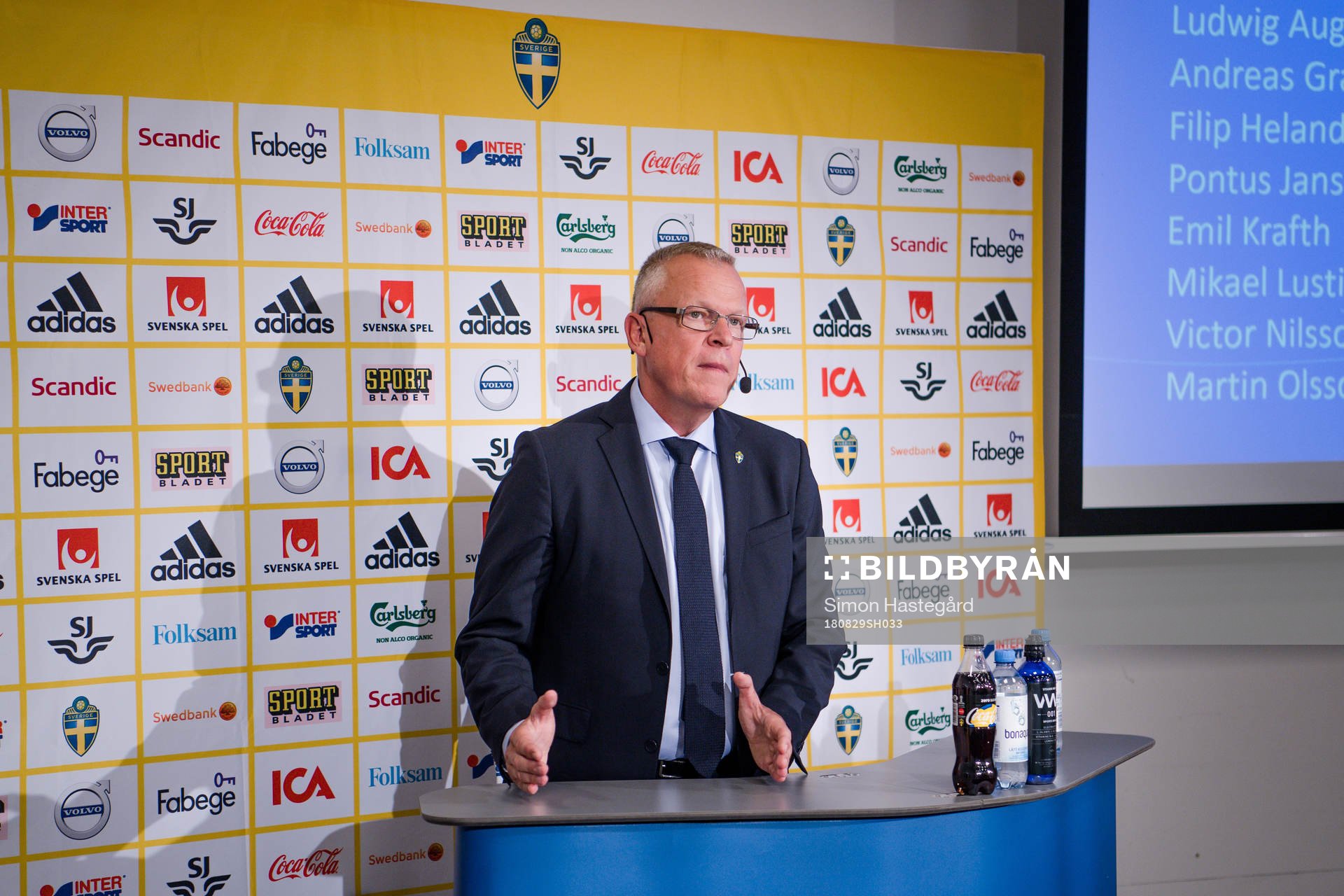 Sveriges förbundskapten Janne Andersson