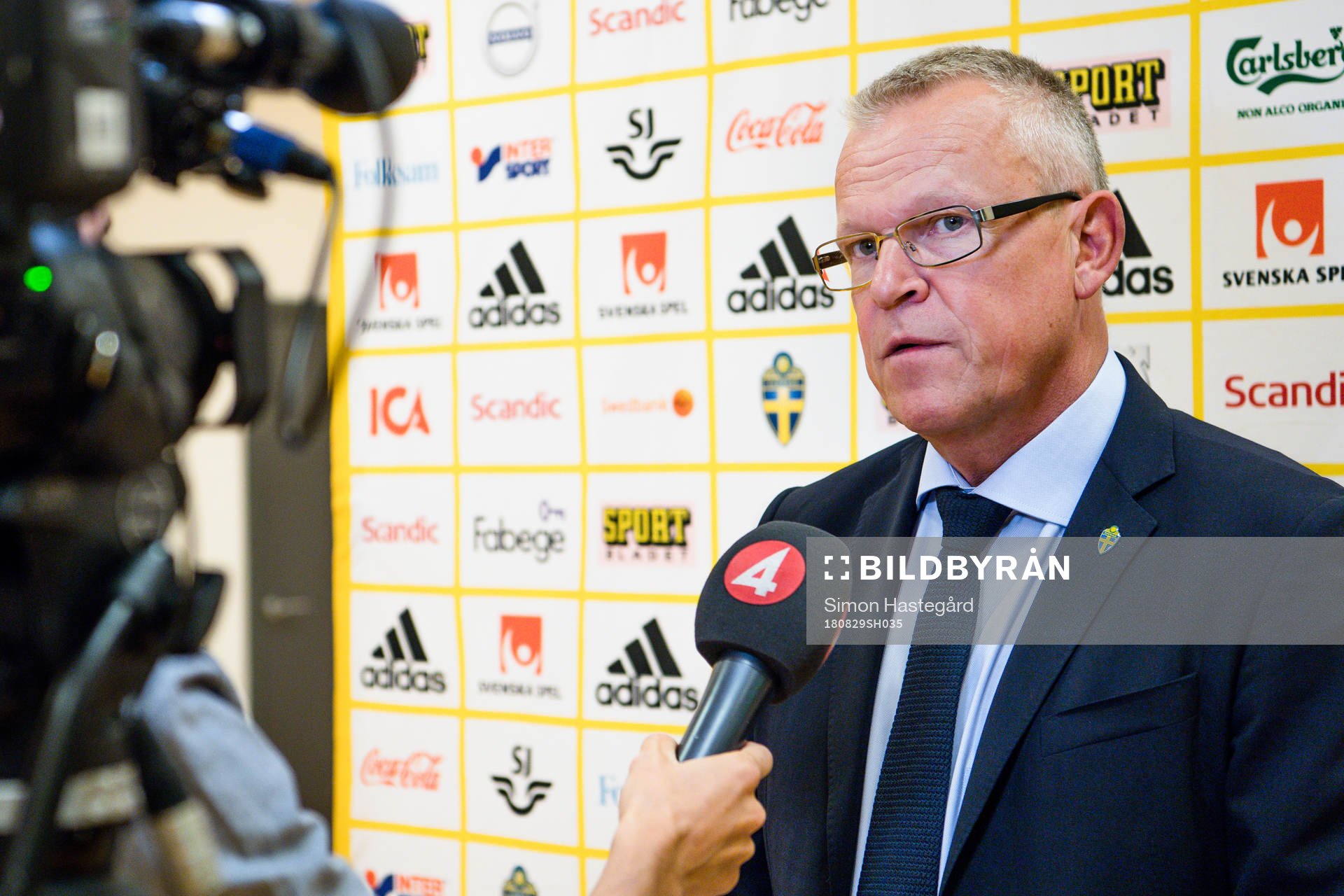 Sveriges förbundskapten Janne Andersson
