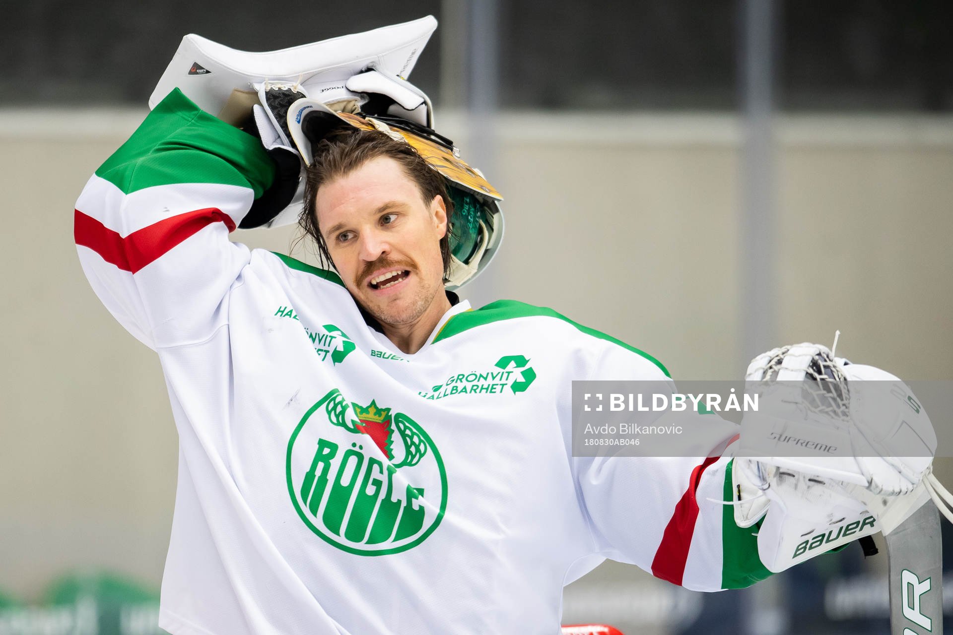 Rögles målvakt Justin Pogge