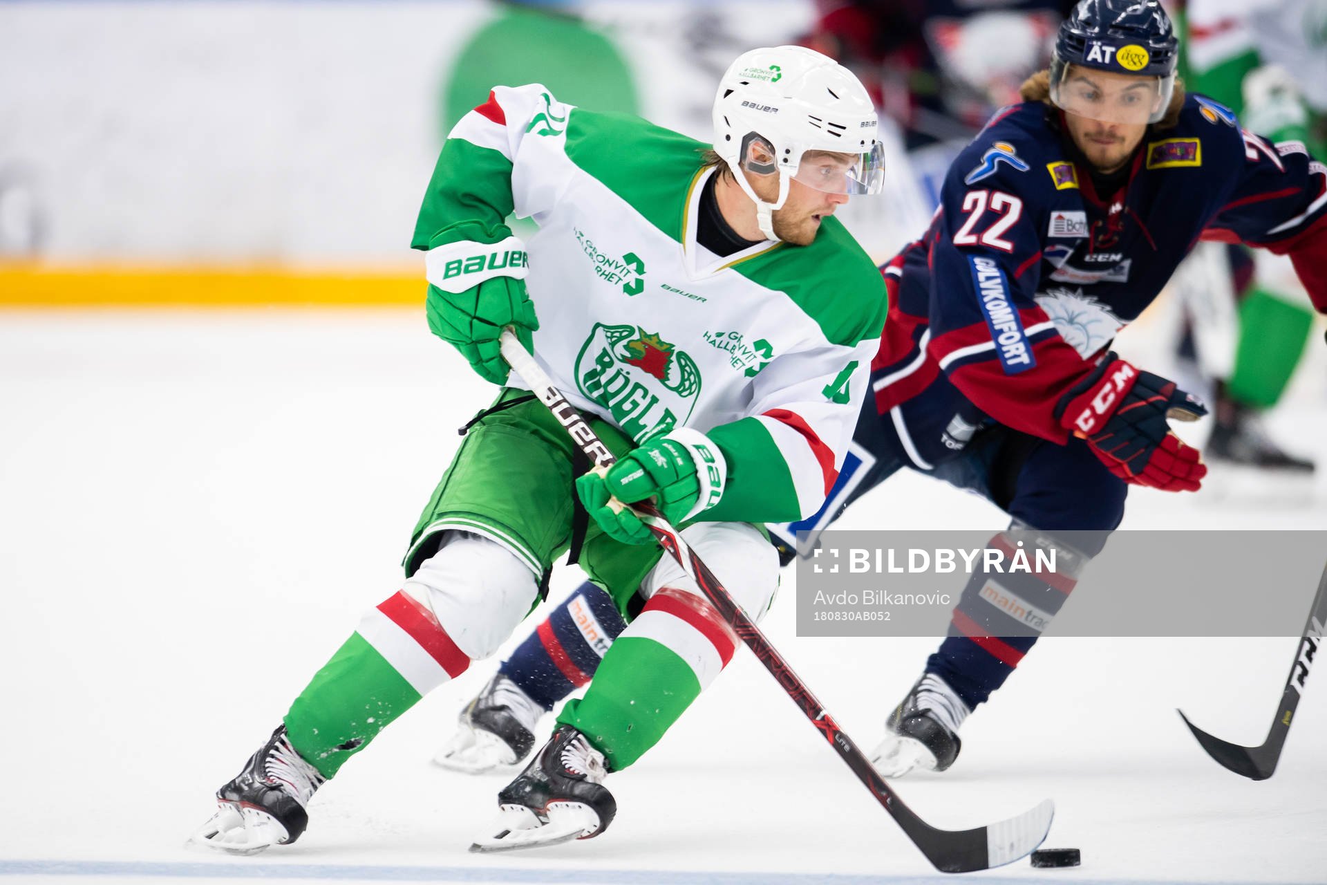 Rögles Simon Ryfors och Linköping Adam Brodecki