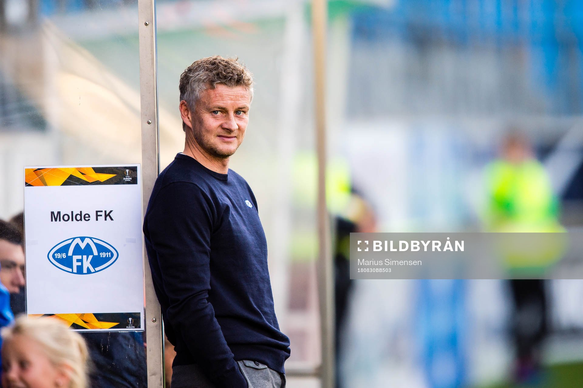 Ole Gunnar Solskjær, head coach of Molde