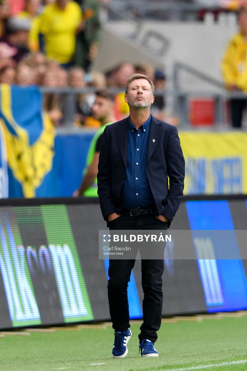 Sveriges förbundskapten Peter Gerhardsson