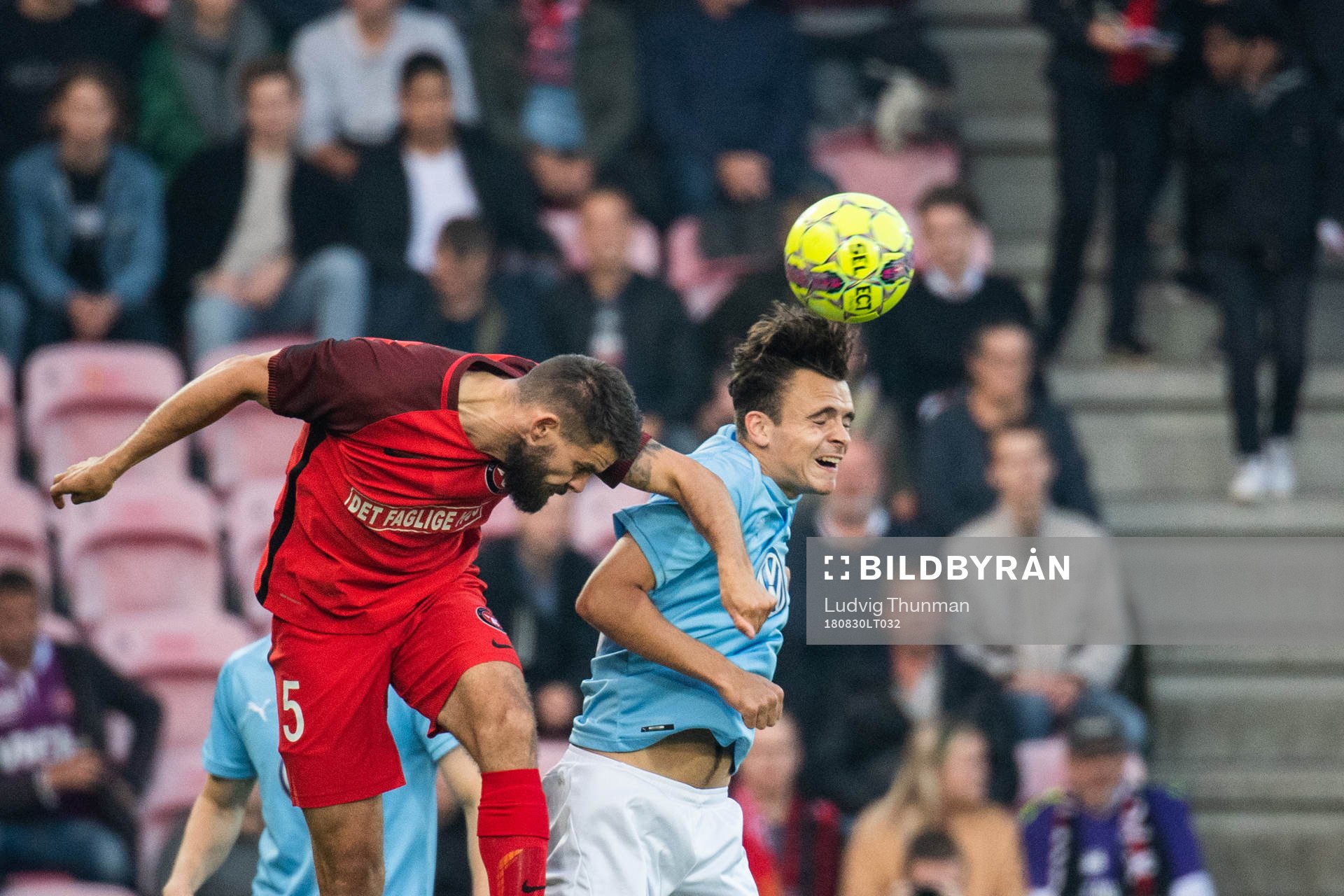 Marc Dal Hende and Lasse Nielsen of Malmö FF
