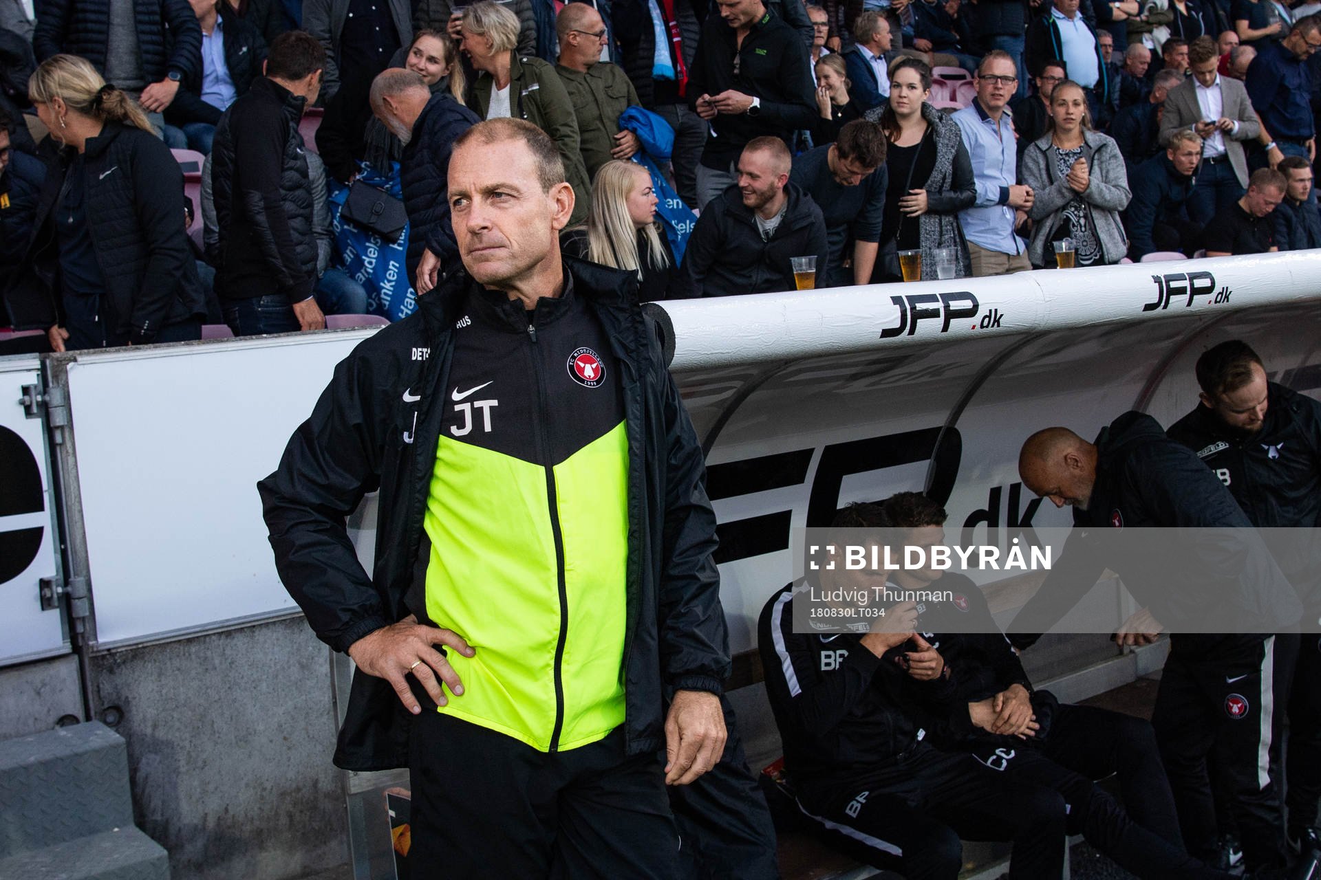 Coach Jess Thorup of Midtjylland