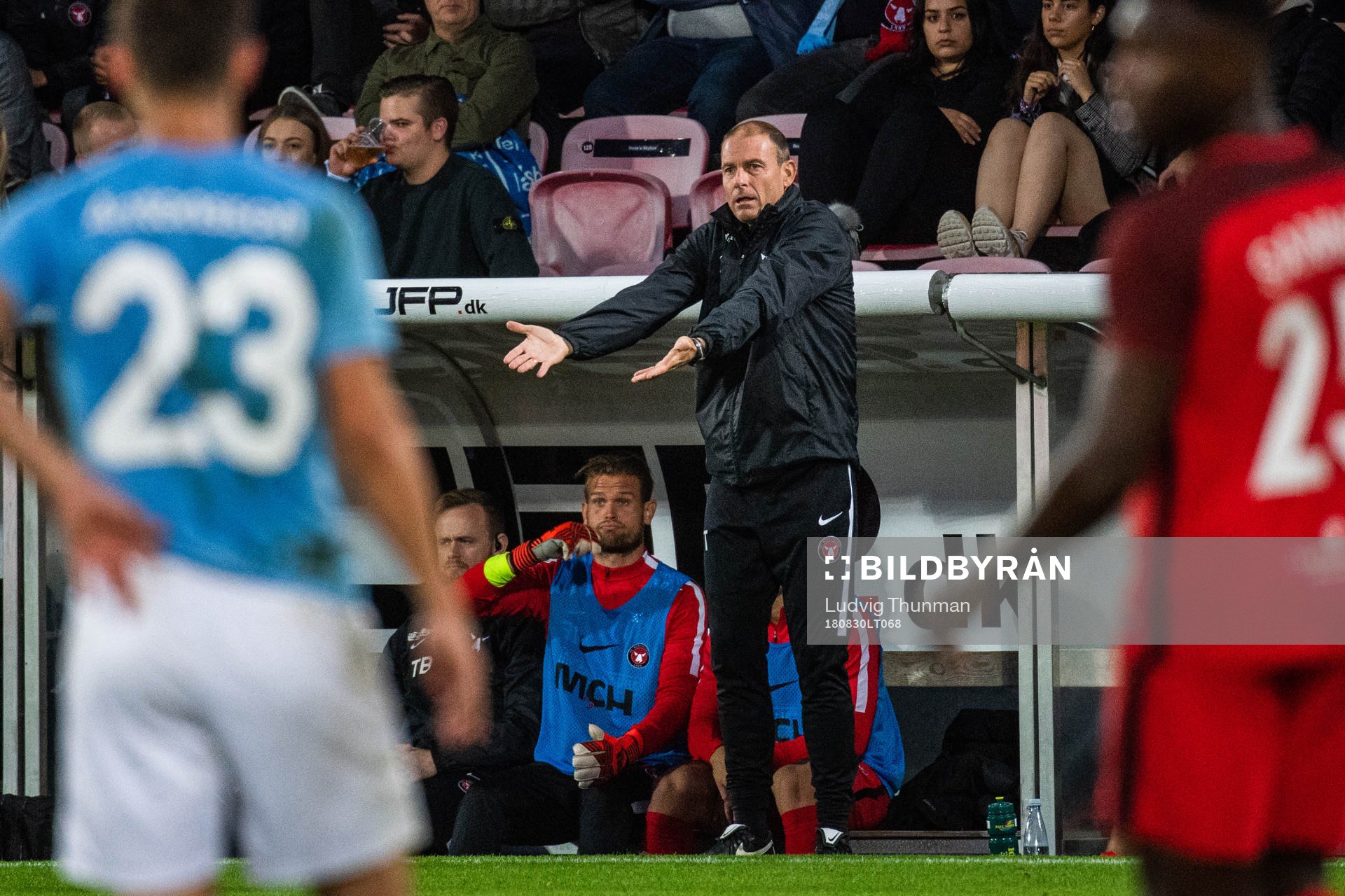 Coach Jess Thorup of Midtjylland
