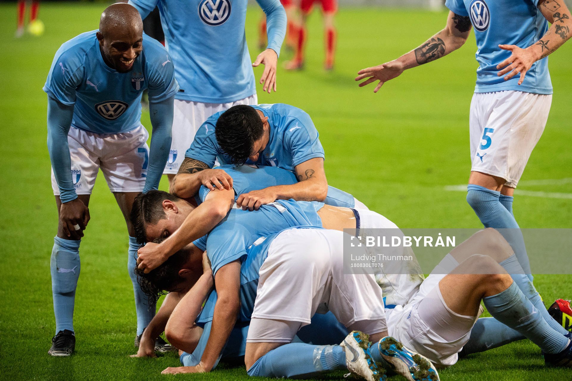 Malmö FF celebrates