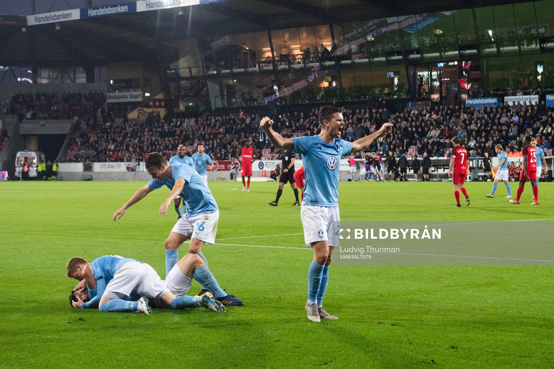 Malmö FF celebrates
