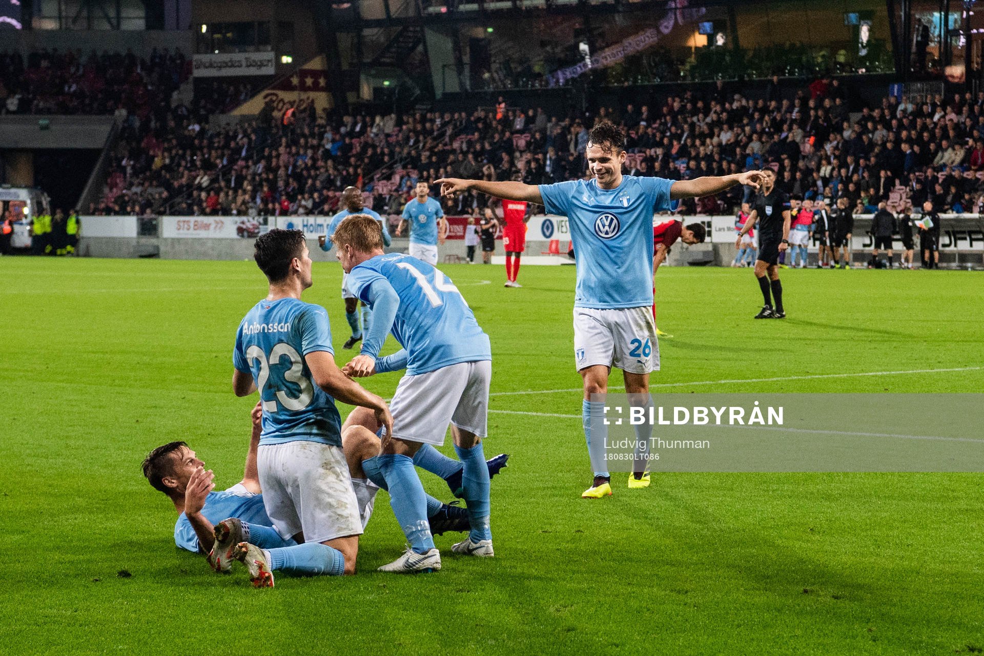 Malmö FF celebrates