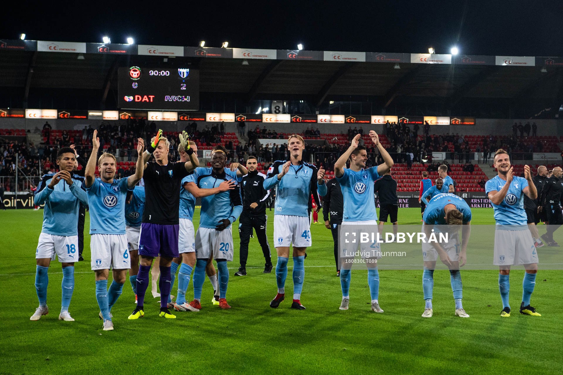 Malmö FF celebrates