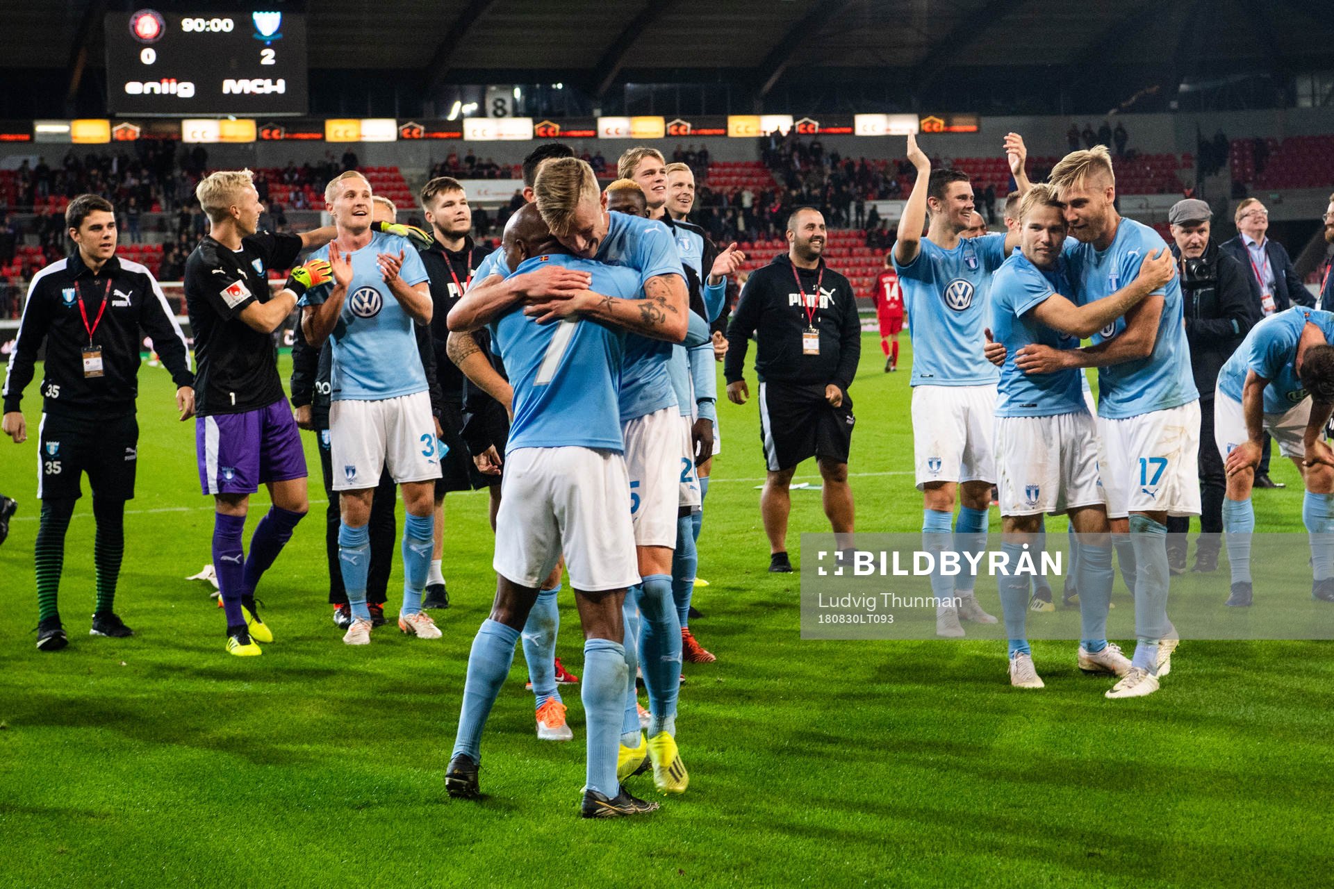 Malmö FF celebrates