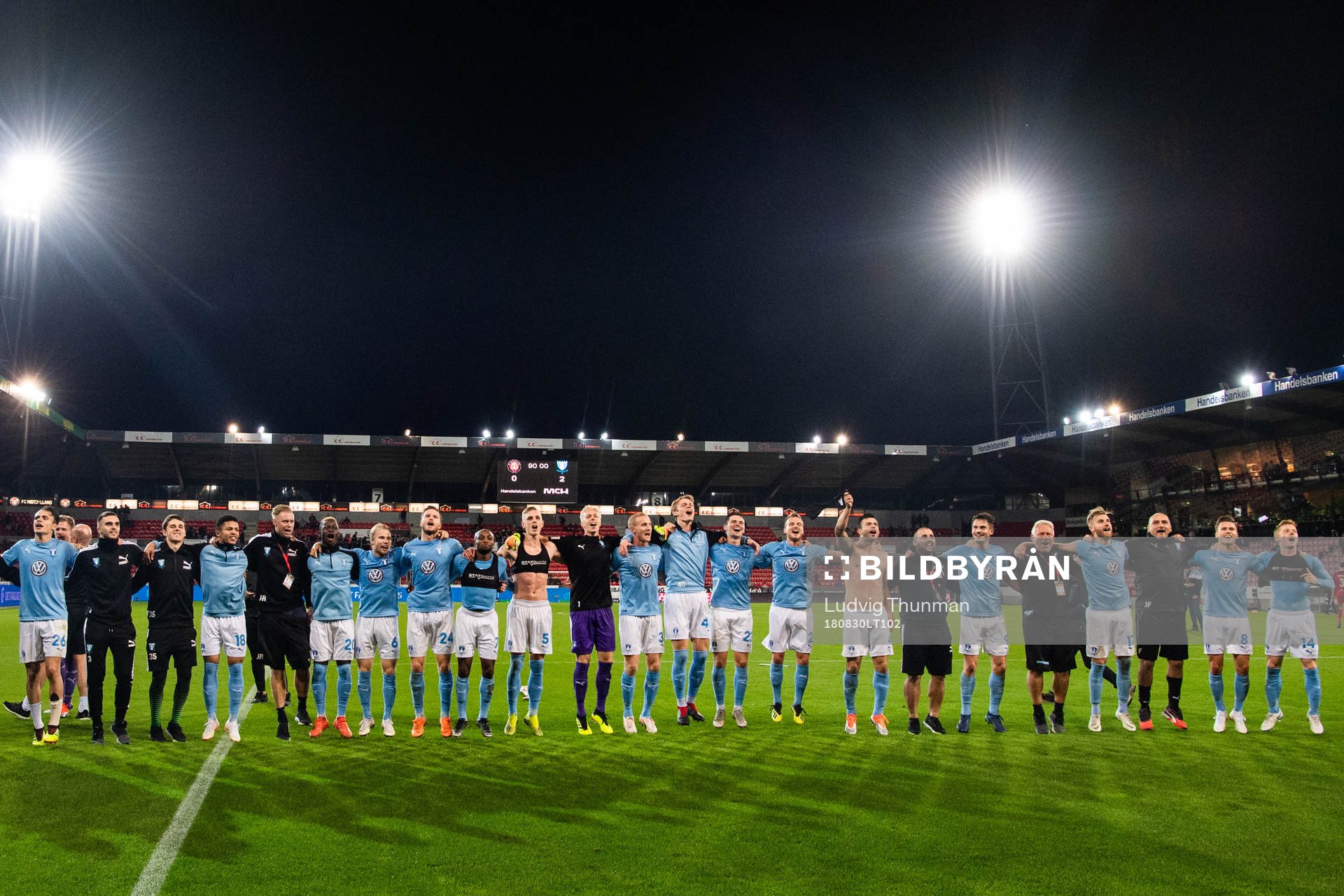 Malmö FF celebrates