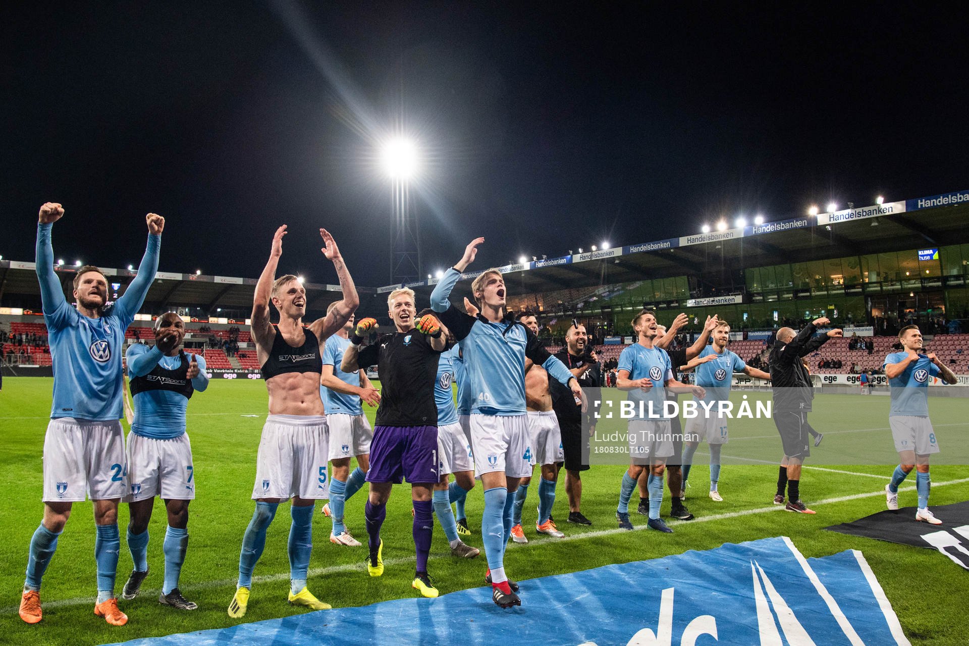 Malmö FF celebrates