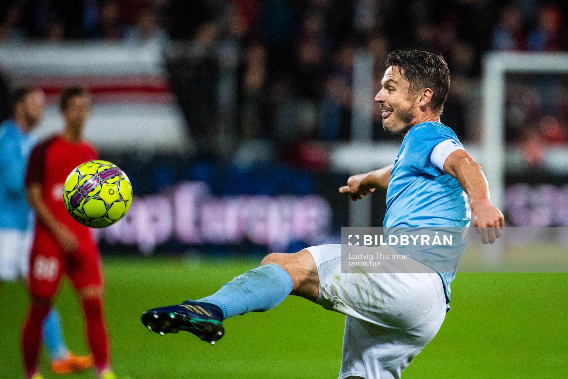 Markus Rosenberg of Malmö FF celebrates