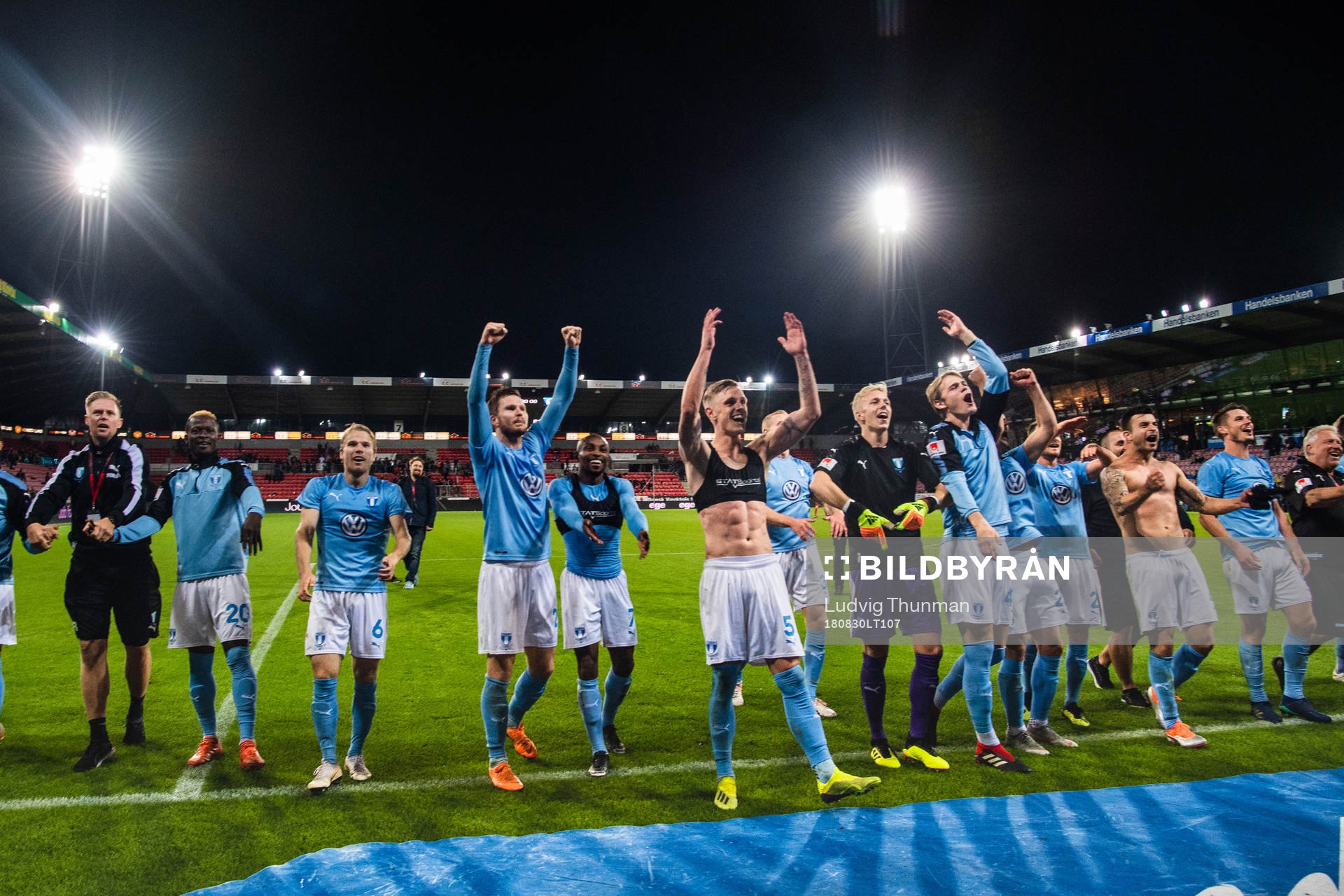 Malmö FF celebrates