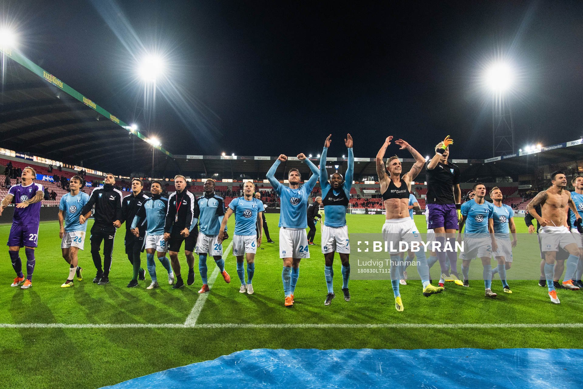 Malmö FF celebrates