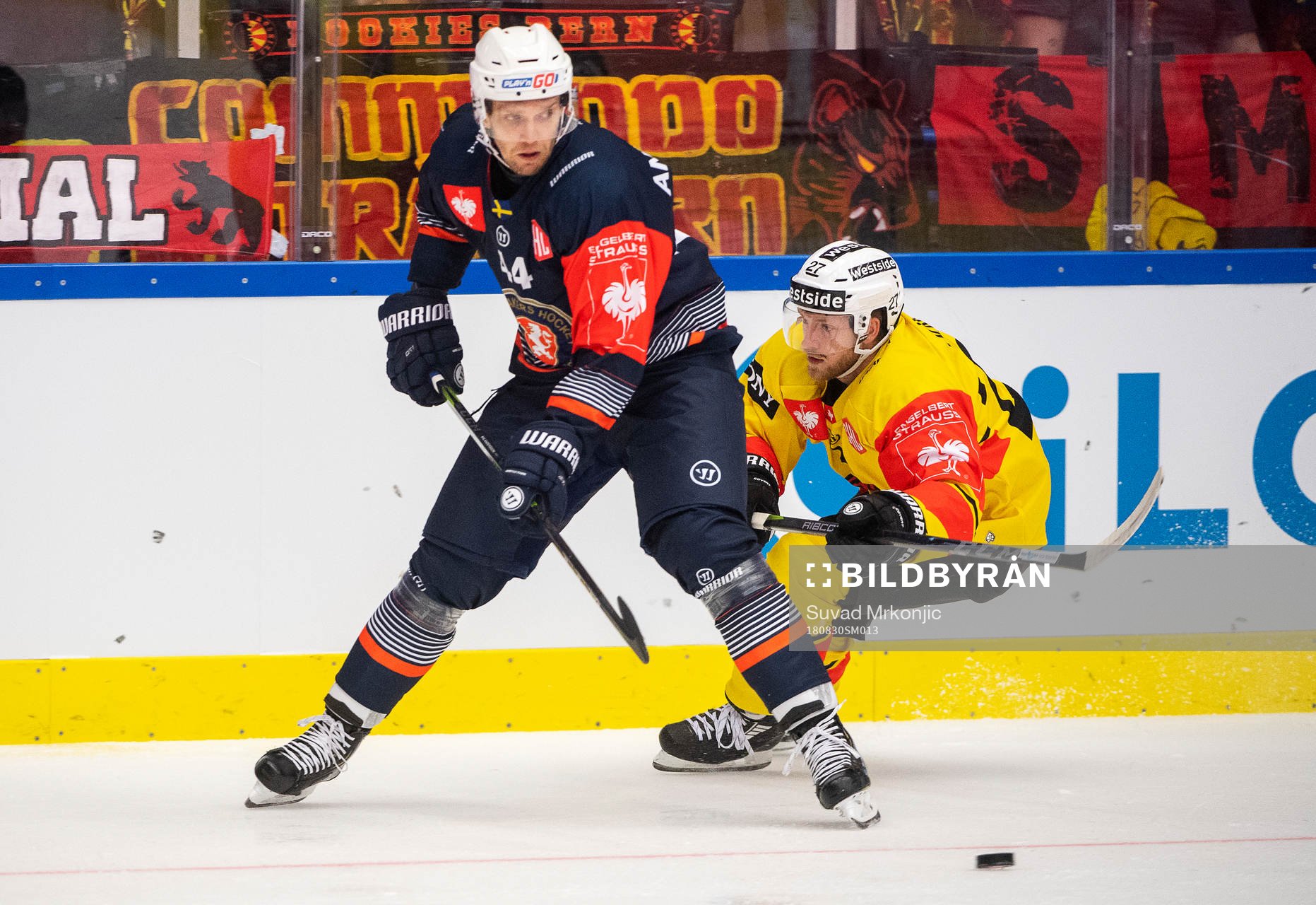 Peter Andersson of Växjö and Marc Kämpf of Berns