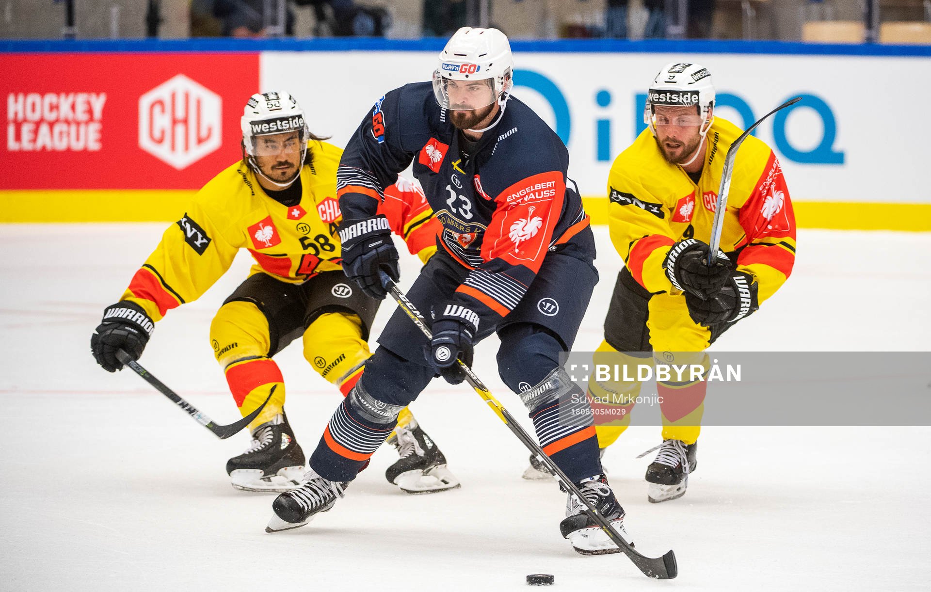 Roman Horak of Växjö and Eric Blum and Jan Mursak of Berns