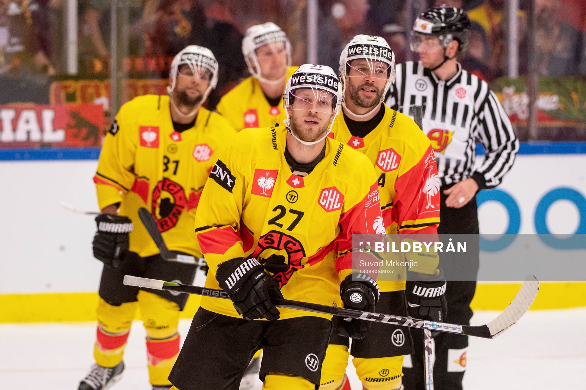 Marc Kämpf of Berns celebrates