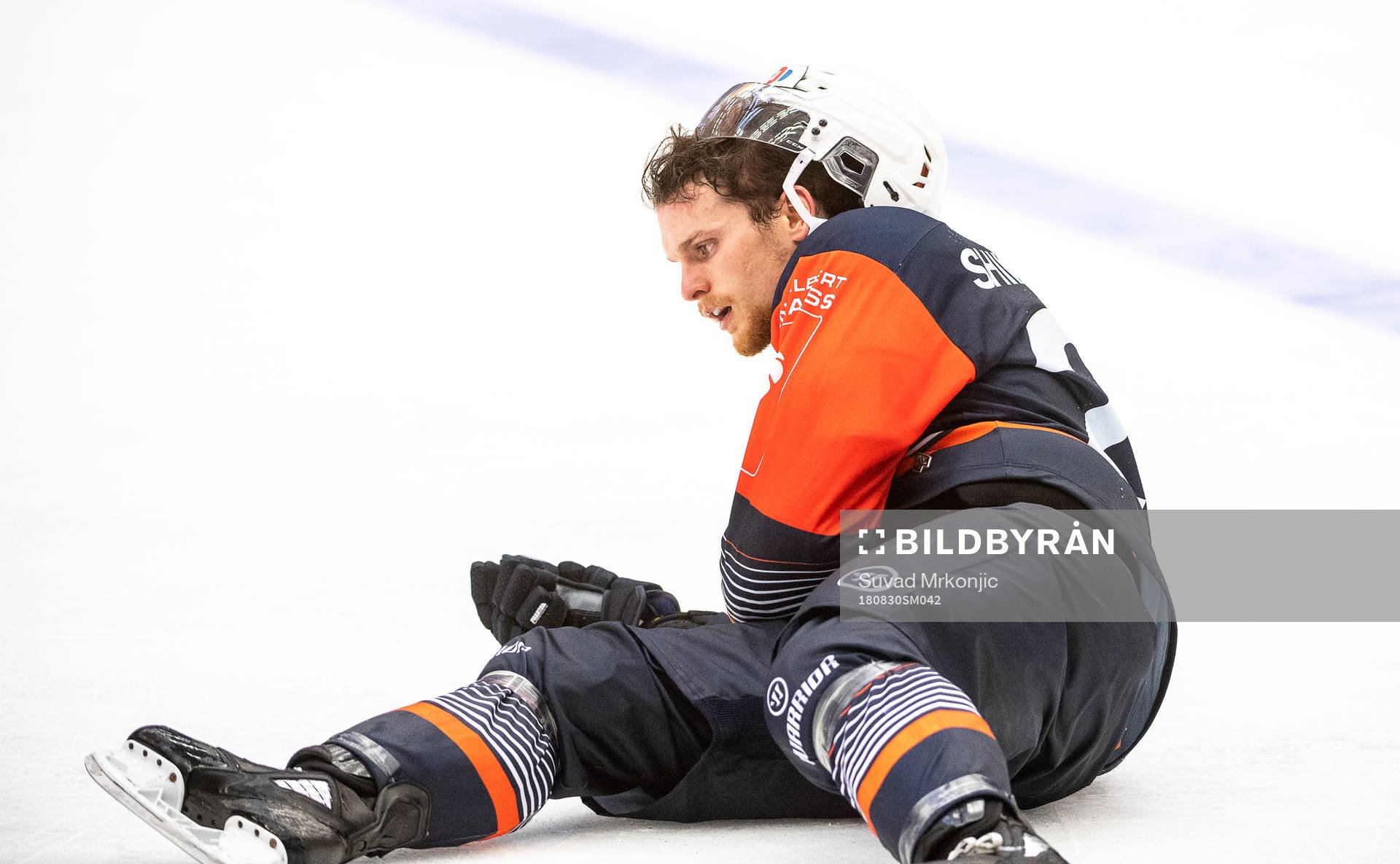 Brendan Shinnimin of Växjö is groggy