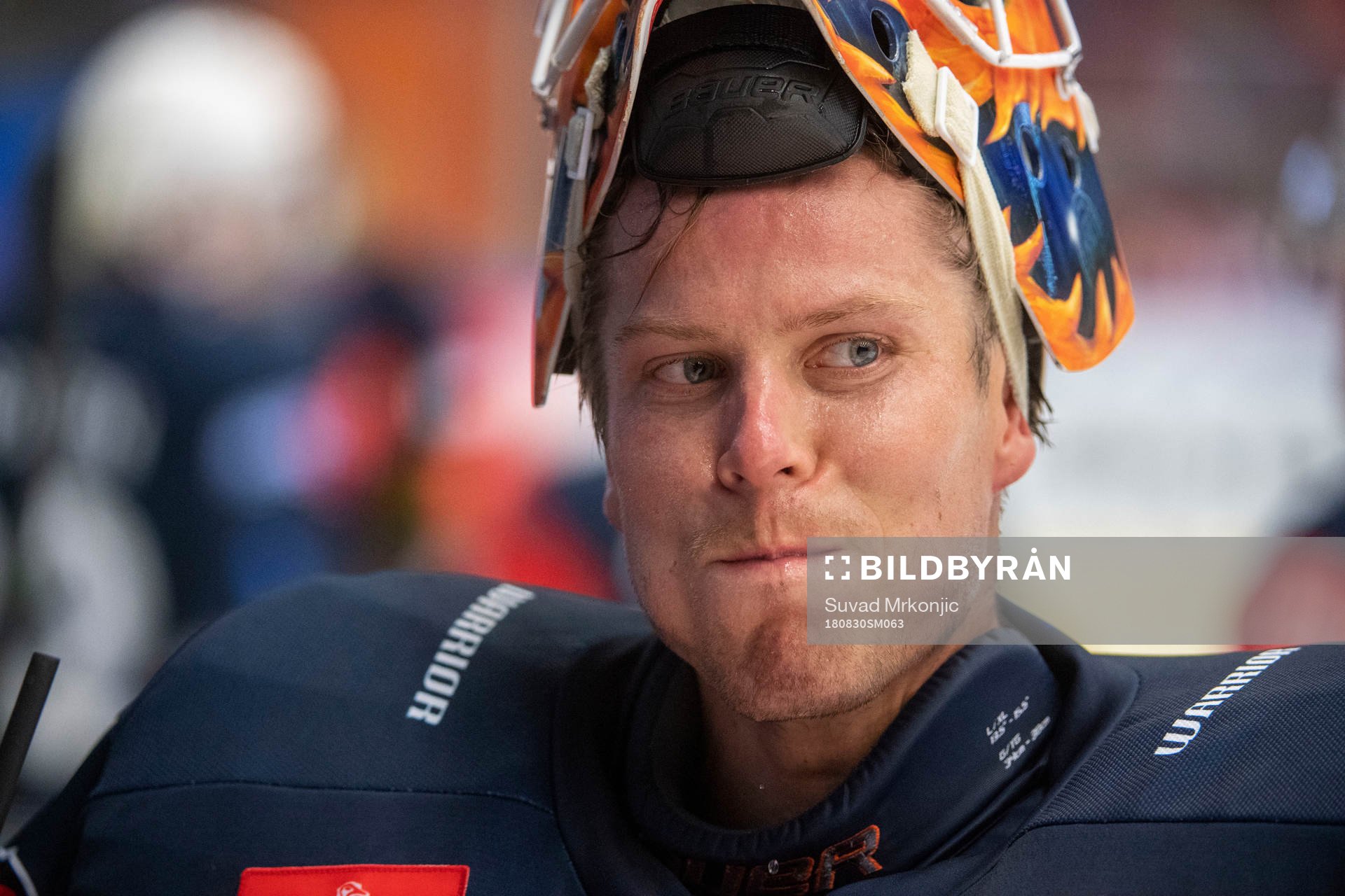 Goalkeeper Viktor Fasth of Växjö